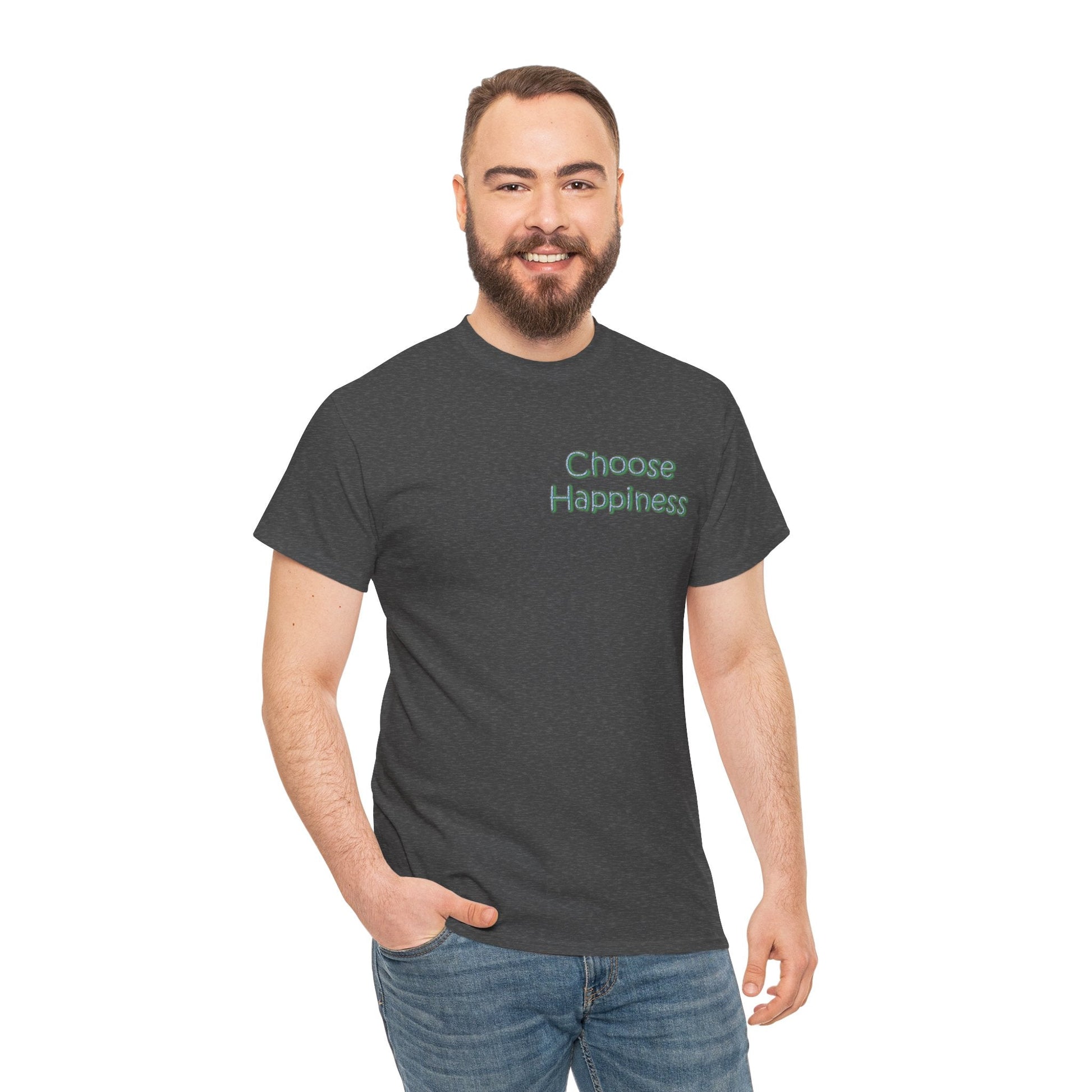 Unisex Heavy Cotton T-shirt - Radiate Positivity Its Free