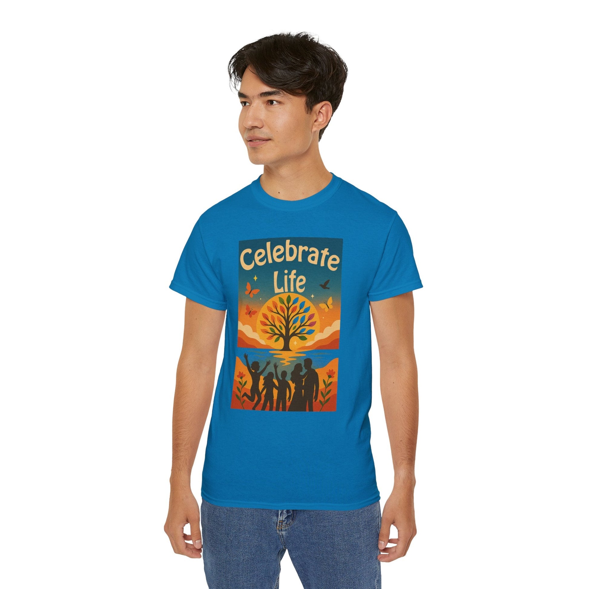Celebrate Life Unisex Ultra Cotton T-shirt | Nature Lover Shirt