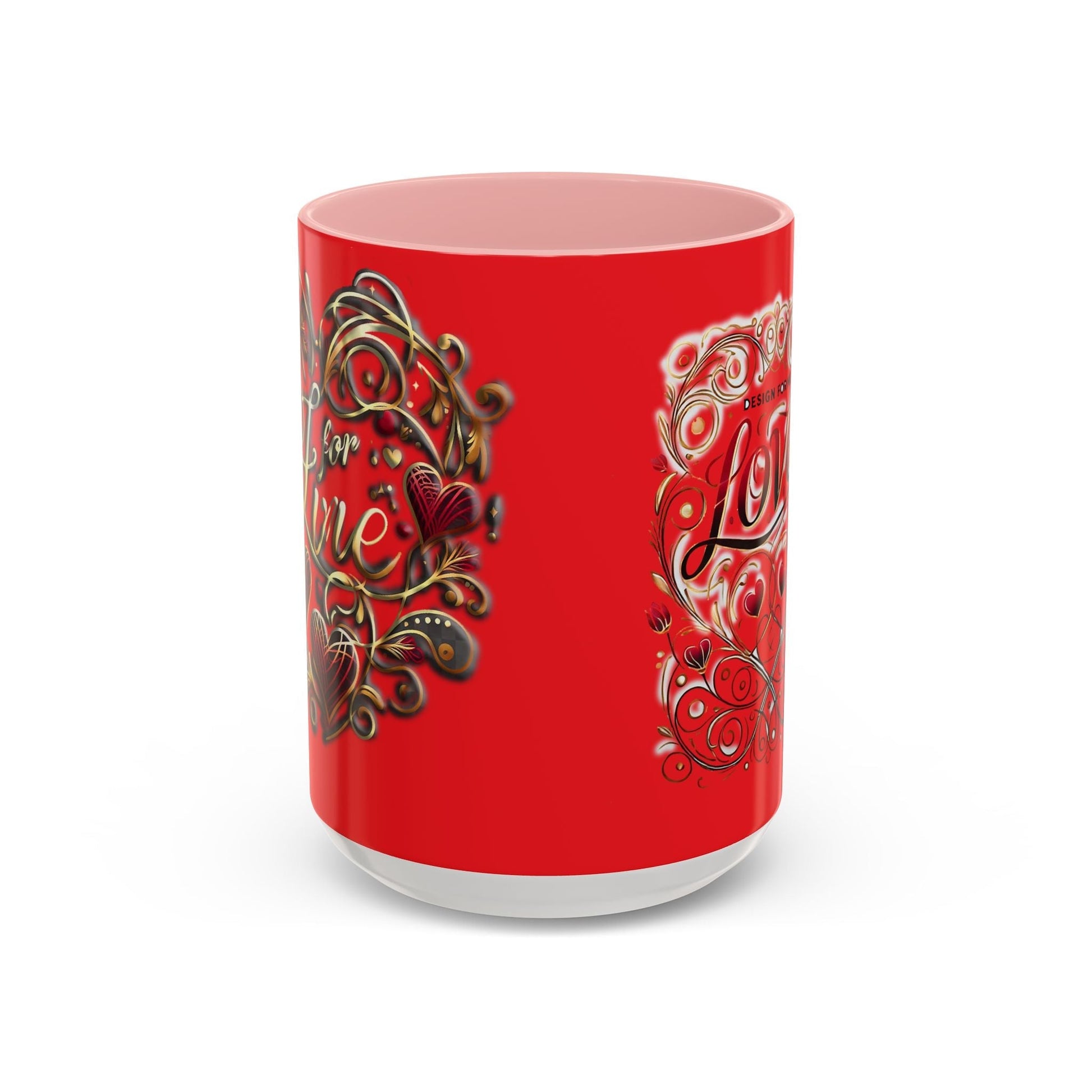 Accent Coffee Mug - (11, 15oz) Valentine Mug Mixed Stylish Ceramic