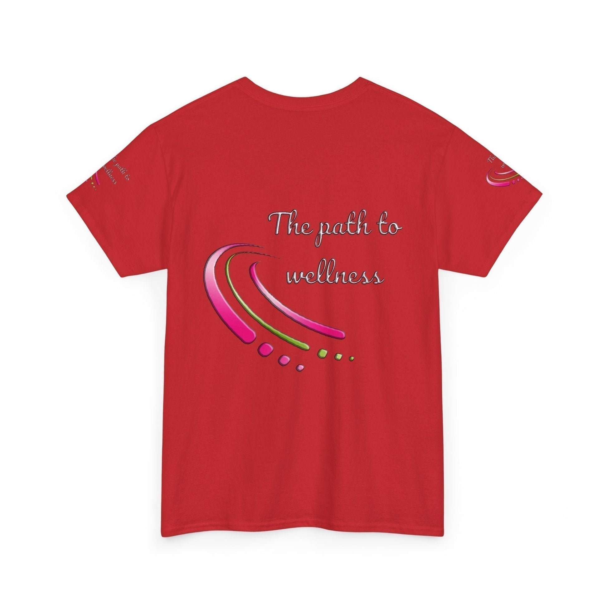 Unisex Welllness Heavy Cotton T-shirt - The Path To Wellness  Everyday