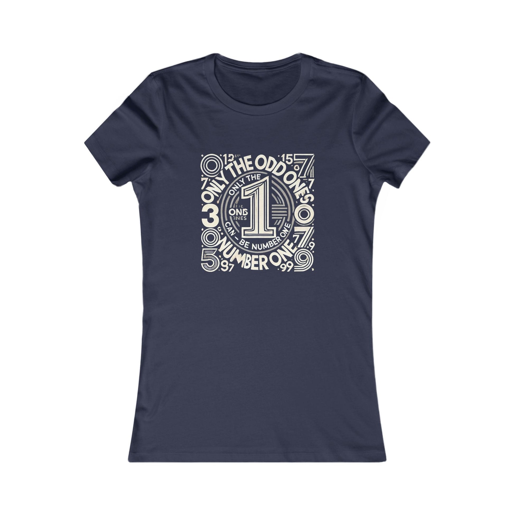 Colorful Womens Favorite T-shirt - Number One Design Only The Odd Ones