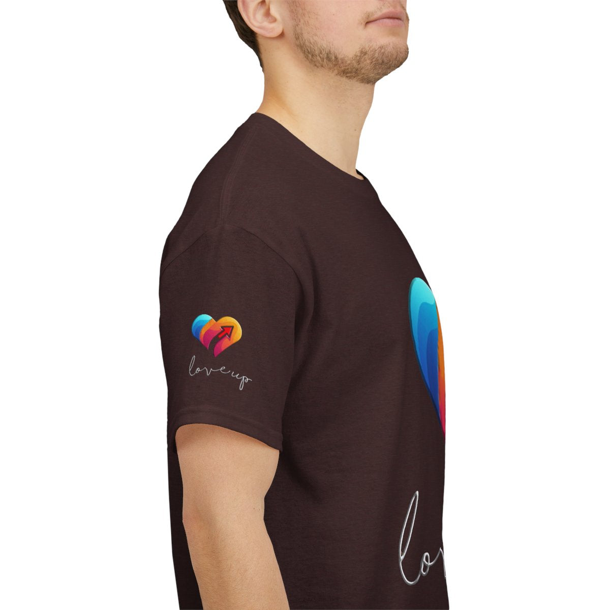 Unisex Heavy Cotton T-shirt - Love's Up Premium Comfort & Timeless