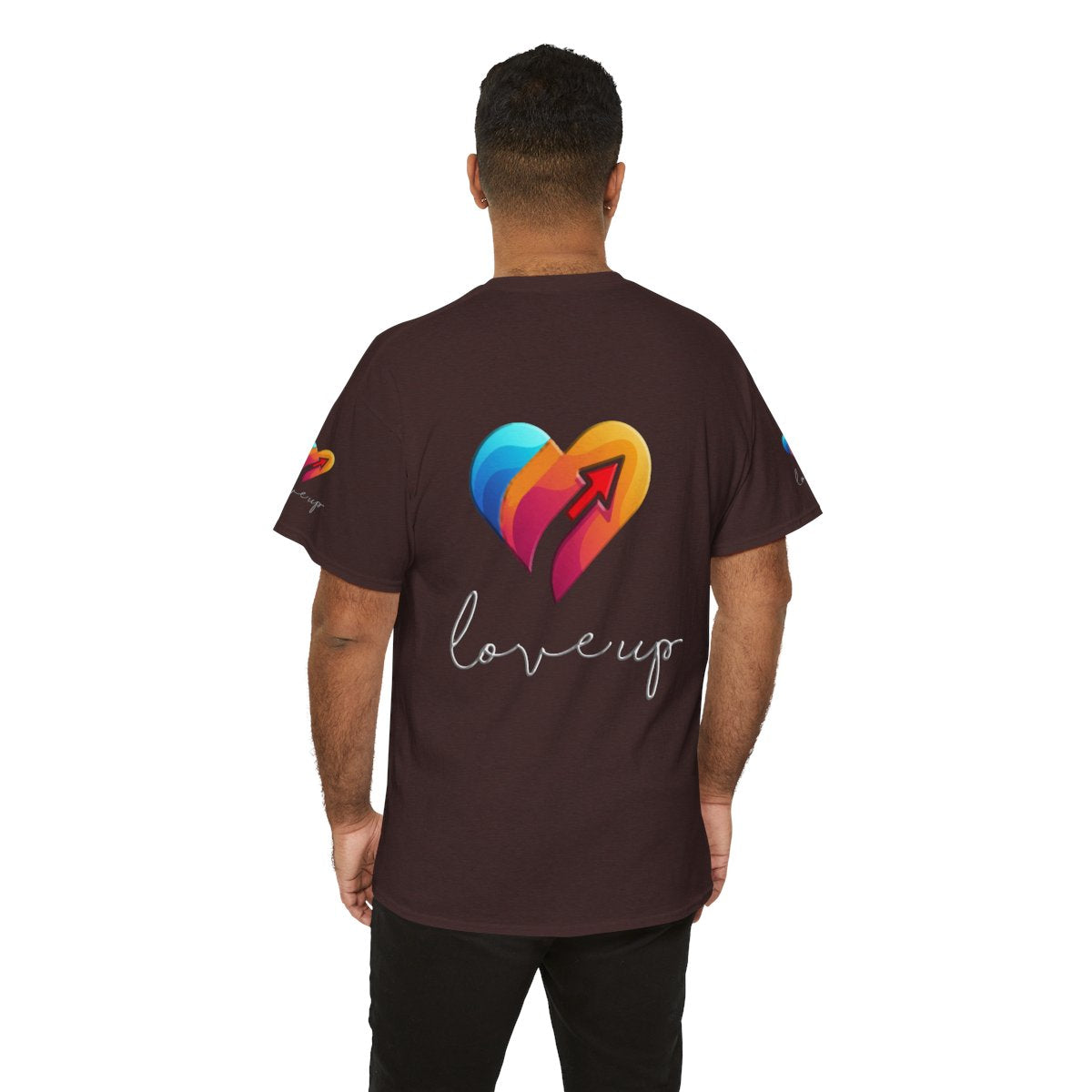 Unisex Heavy Cotton T-shirt - Love's Up Premium Comfort & Timeless