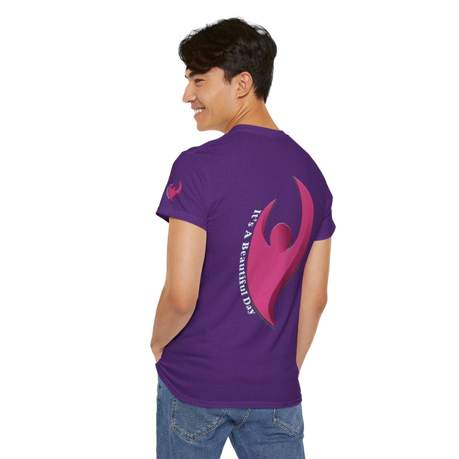 Unisex Beautiful Day Heavy Cotton T-shirt -Classic Comfort & Style