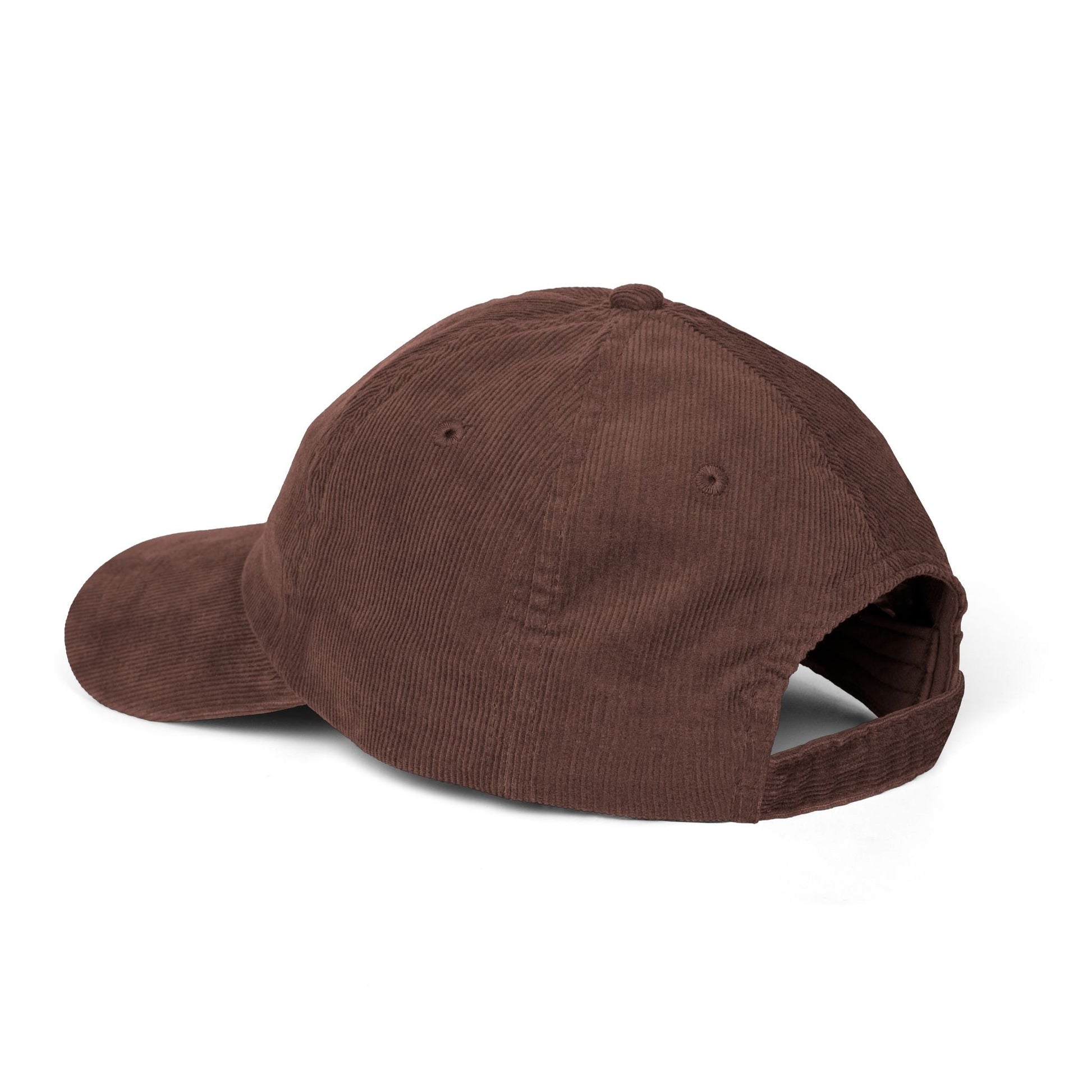 Vintage Corduroy Cap with I AM Embroidery | Trendy Bohemian Hat