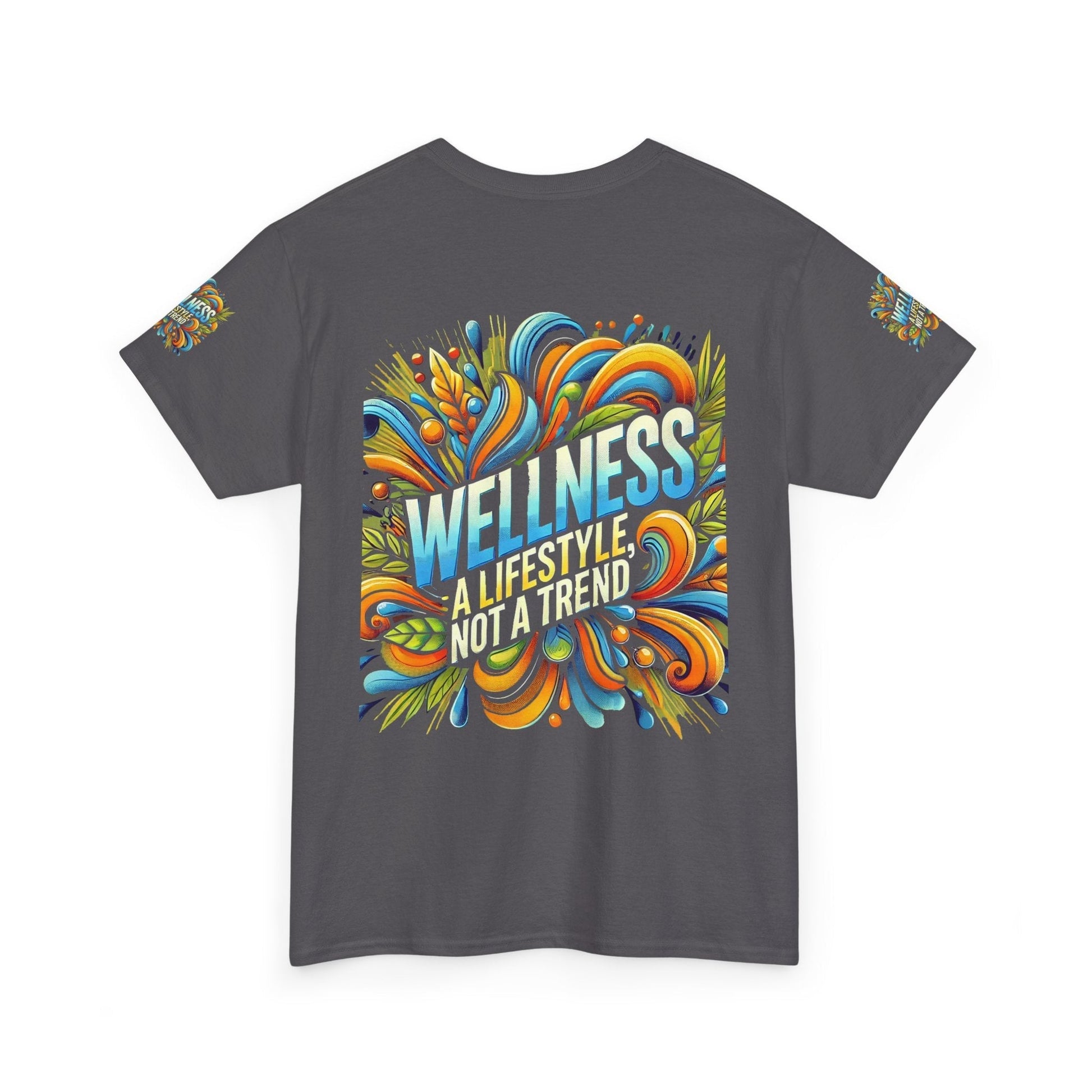 Unisex Heavy Cotton T-shirt - Wellness Is A Lifestyle Not A Trend