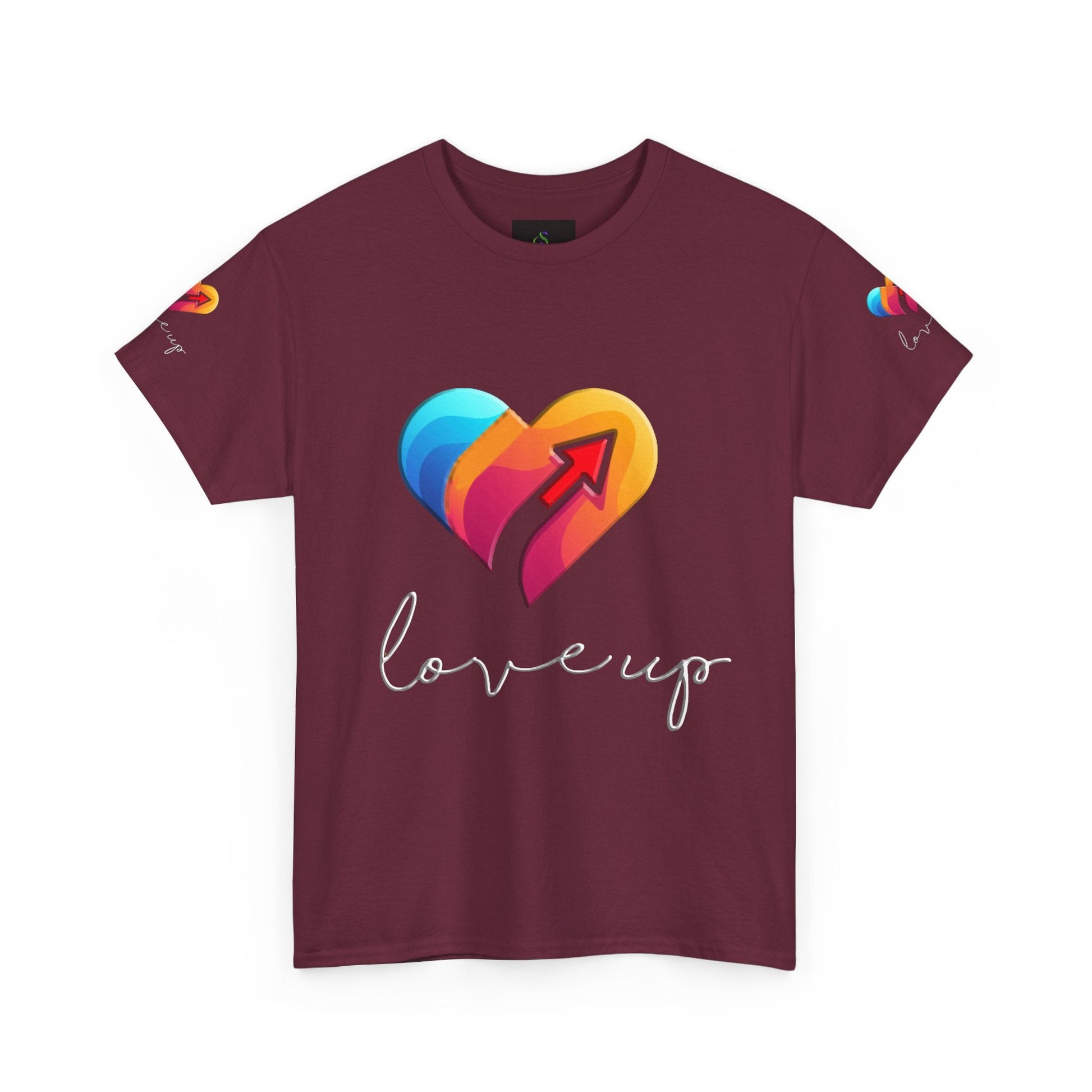 Unisex Heavy Cotton T-shirt - Love's Up Premium Comfort & Timeless Style