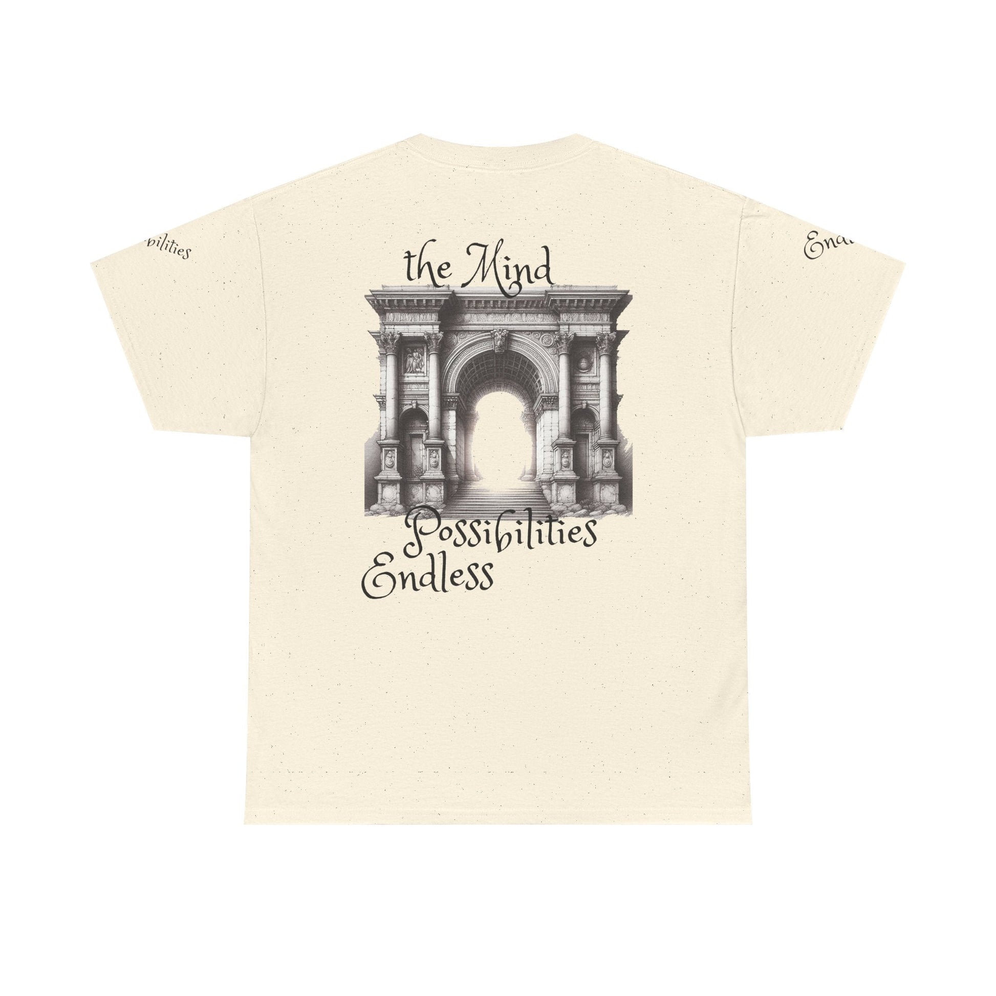 Unisex Heavy Cotton T-shirt - The Mind - Endless Possibilities Endless