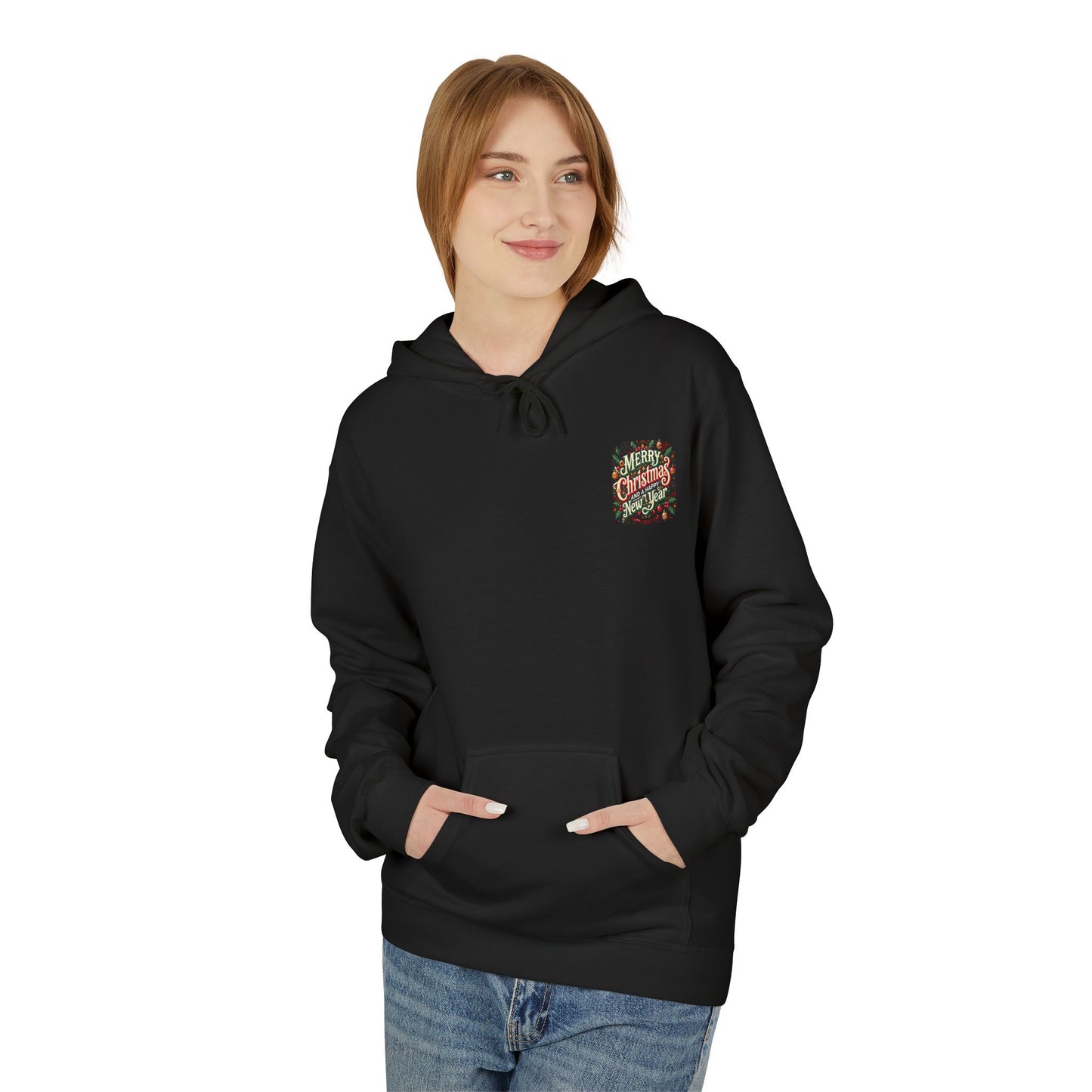 Unisex Midweight Softstyle Fleece Hoodie" Christmas "