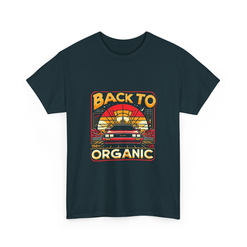 Unisex Heavy Cotton T-shirt - Classic Comfort, Style Back to Organic