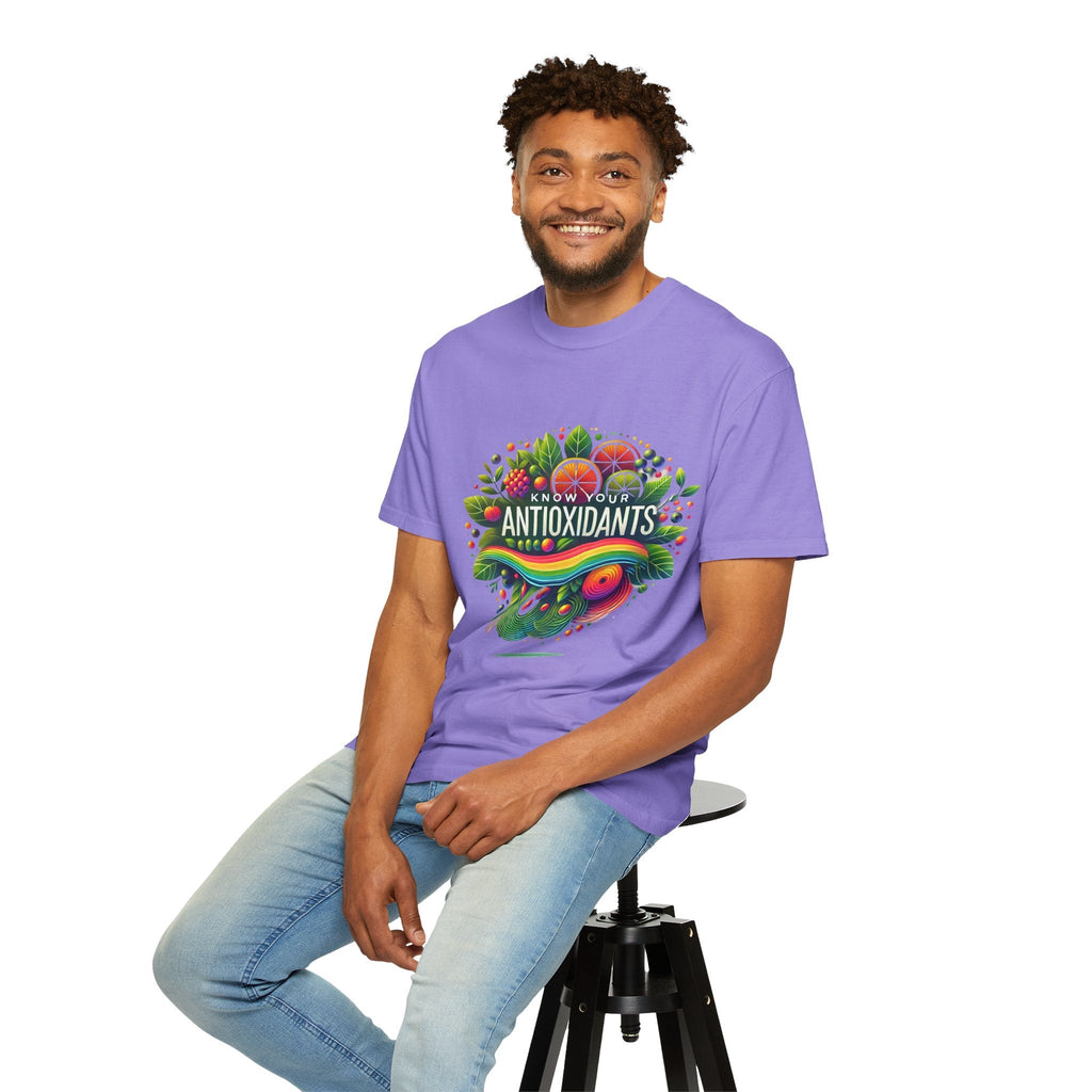 Unisex Garment-Dyed T-shirt Know Your Antioxidants Feel the Power