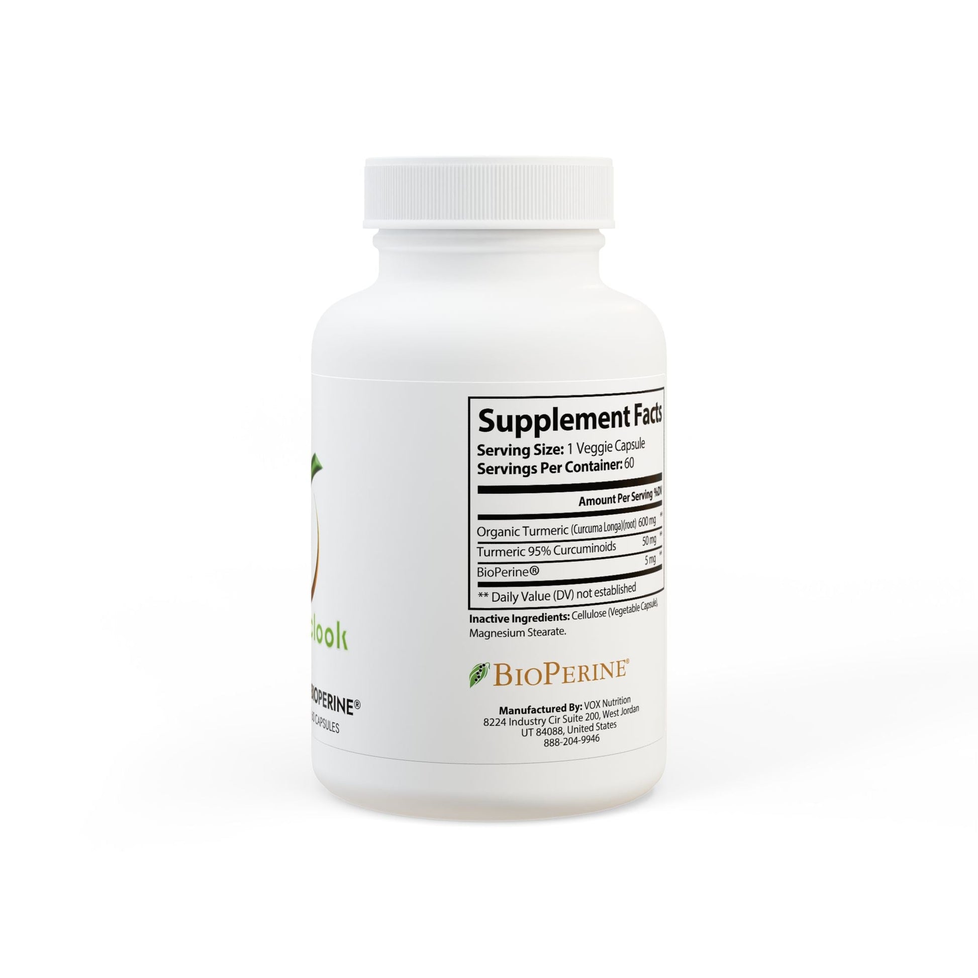 Turmeric with BioPerine – Powerful Recovery & Antioxidant Support