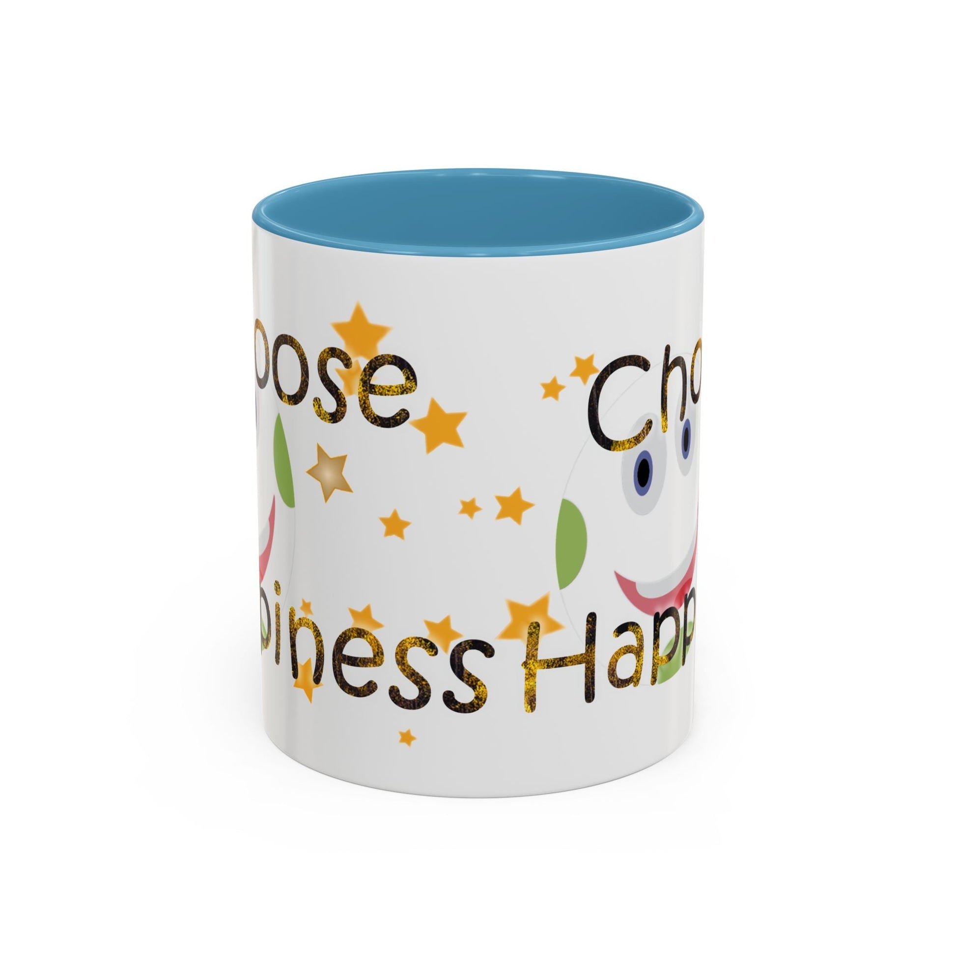 Accent Coffee Mug - Stylish Ceramic Mug 11 & 15oz Bold Color Contrast