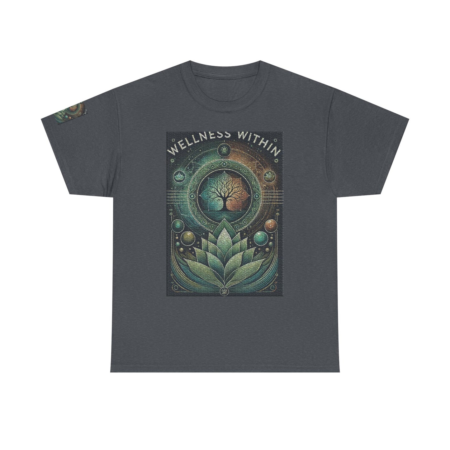 Unisex Heavy Cotton Tee " Wellness Within"