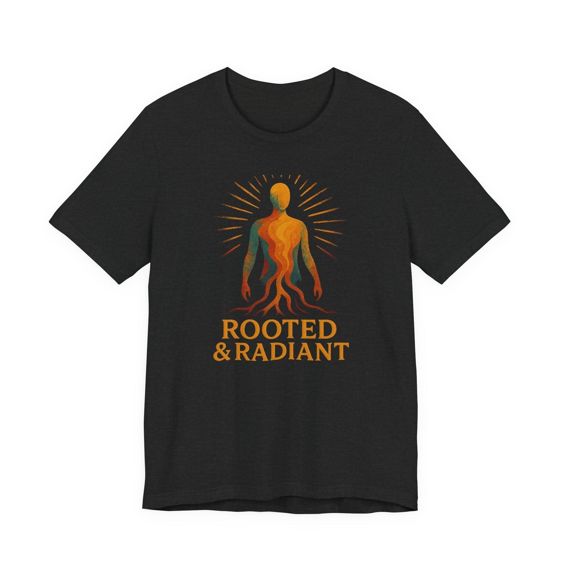 Rooted and Radiant T-shirt | Nature-Inspired Unisex Short Sleeve Tee