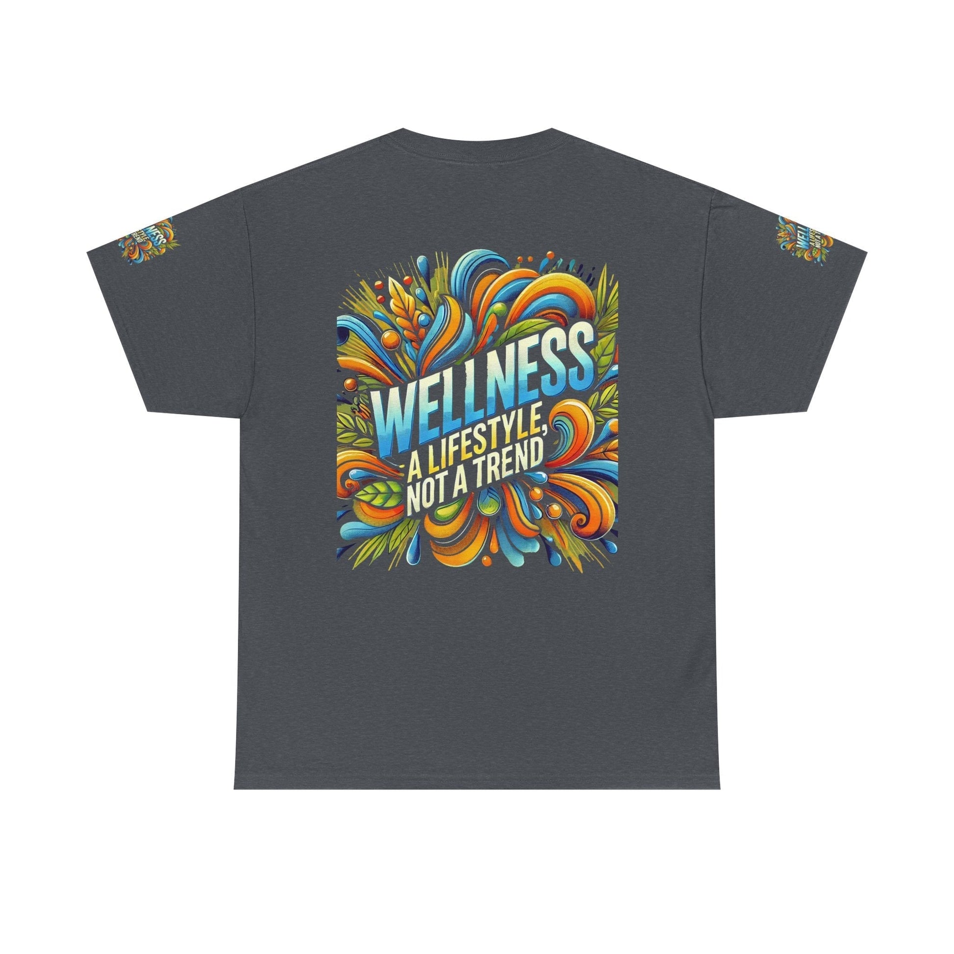 Unisex Heavy Cotton T-shirt - Wellness Is A Lifestyle Not A Trend