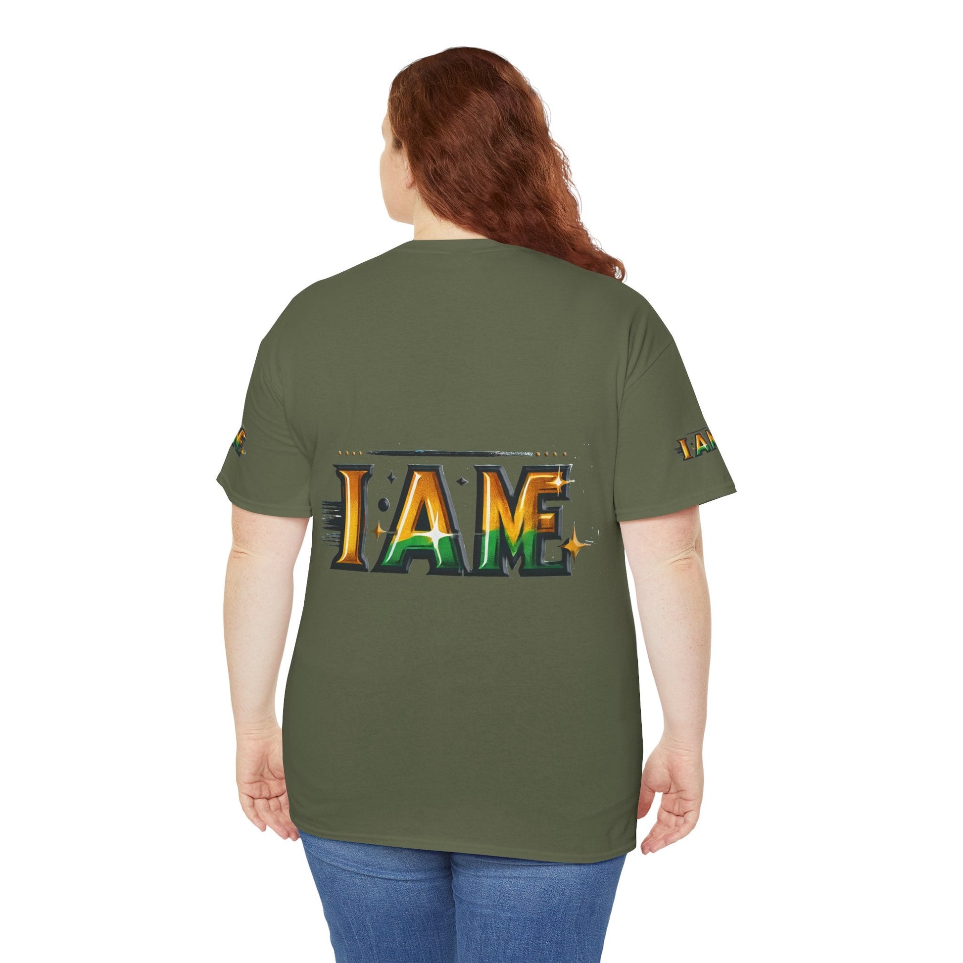 Unisex Heavy Cotton T-shirt - I Am Me - Classic Comfort, Everyday Style