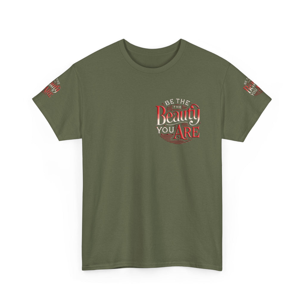 Unisex Heavy Cotton T-shirt - Be the Beauty You Are  Classic & Comfy