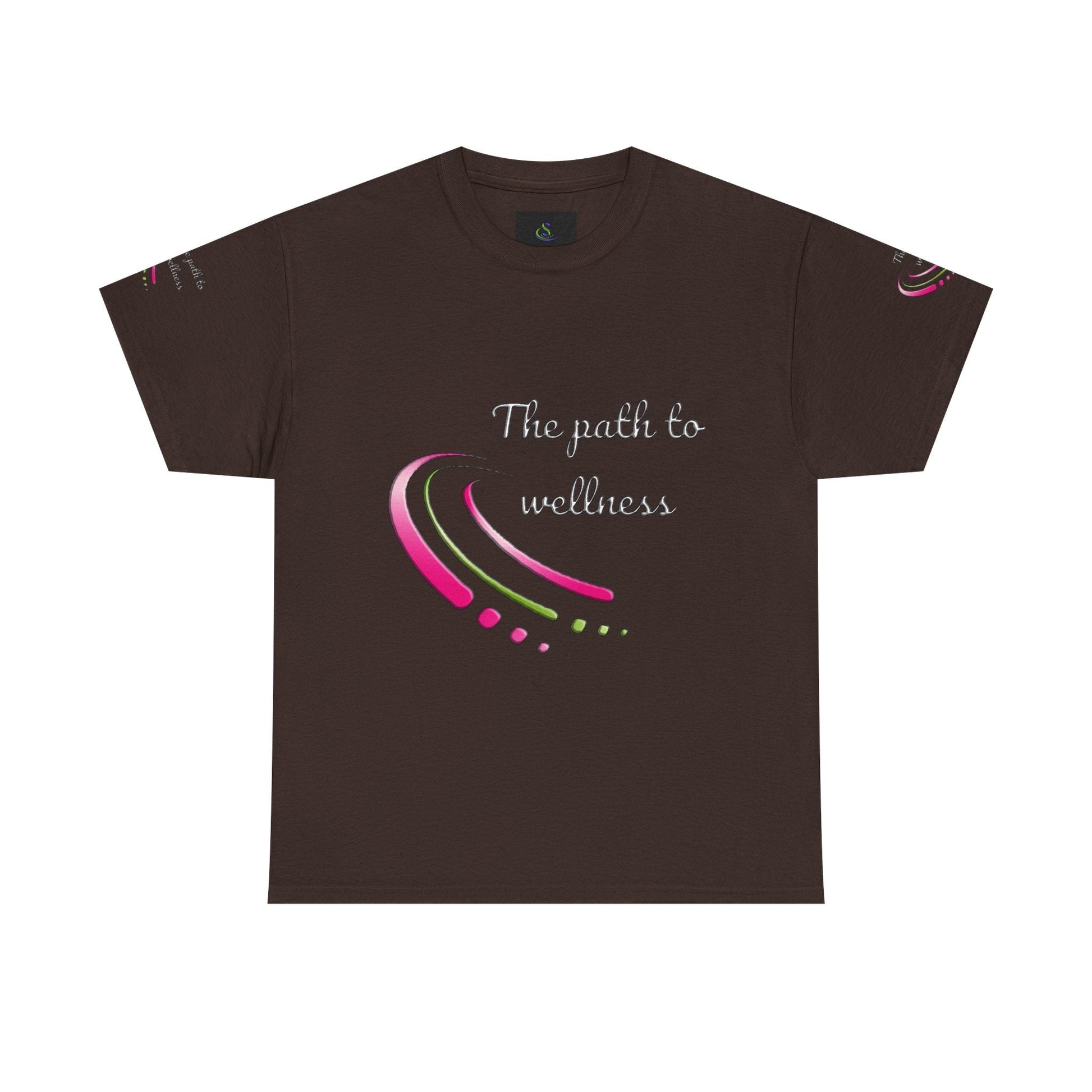Unisex Welllness Heavy Cotton T-shirt - The Path To Wellness  Everyday