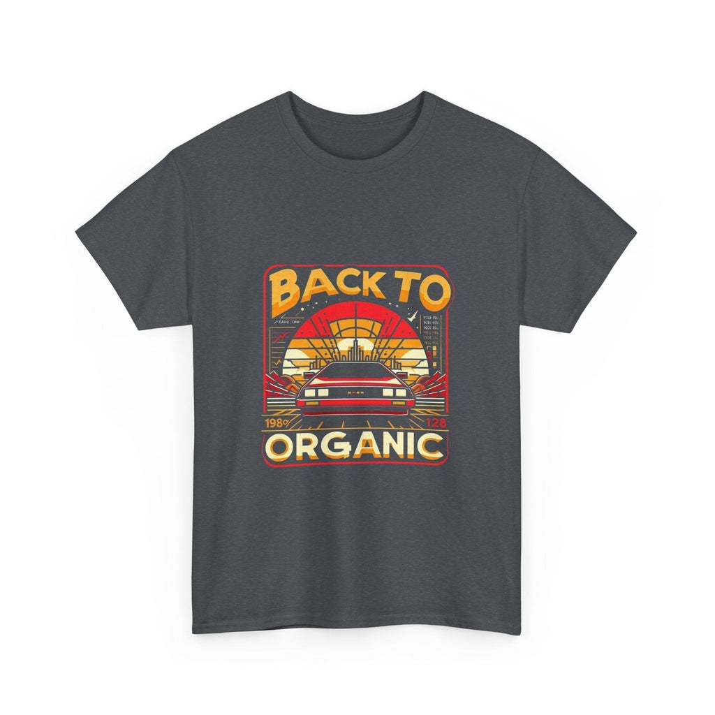 Unisex Heavy Cotton T-shirt - Classic Comfort, Style Back to Organic