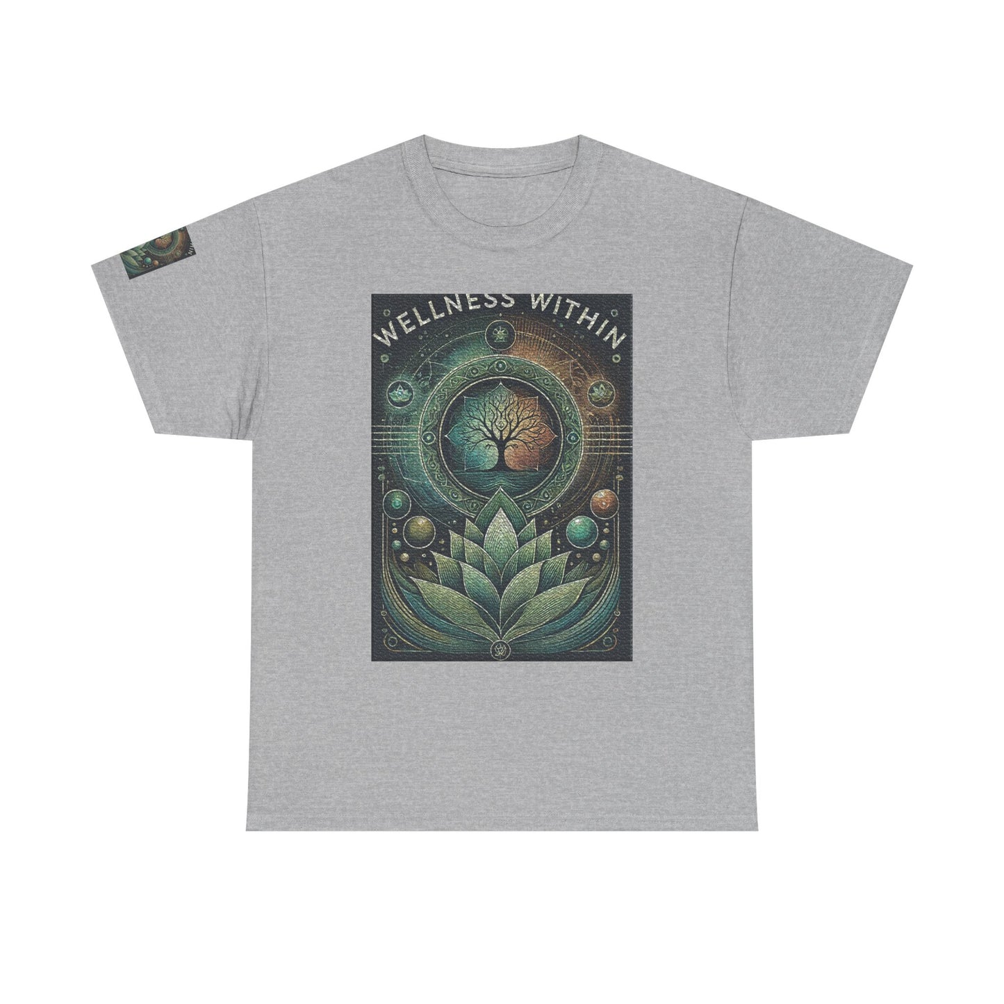 Unisex Heavy Cotton Tee " Wellness Within"