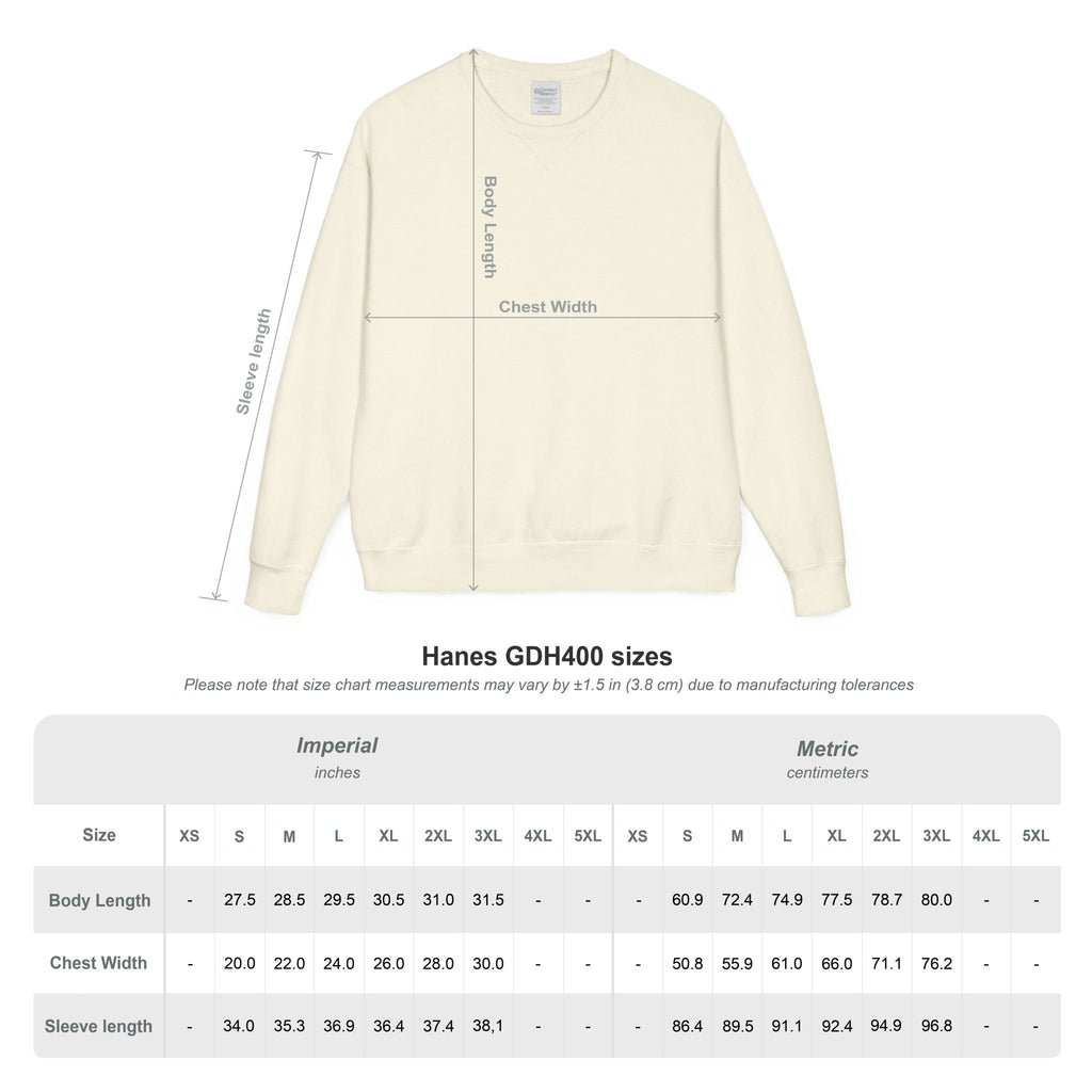Unisex ComfortWash Garment Dyed - Crewneck Balance Beyond Medication