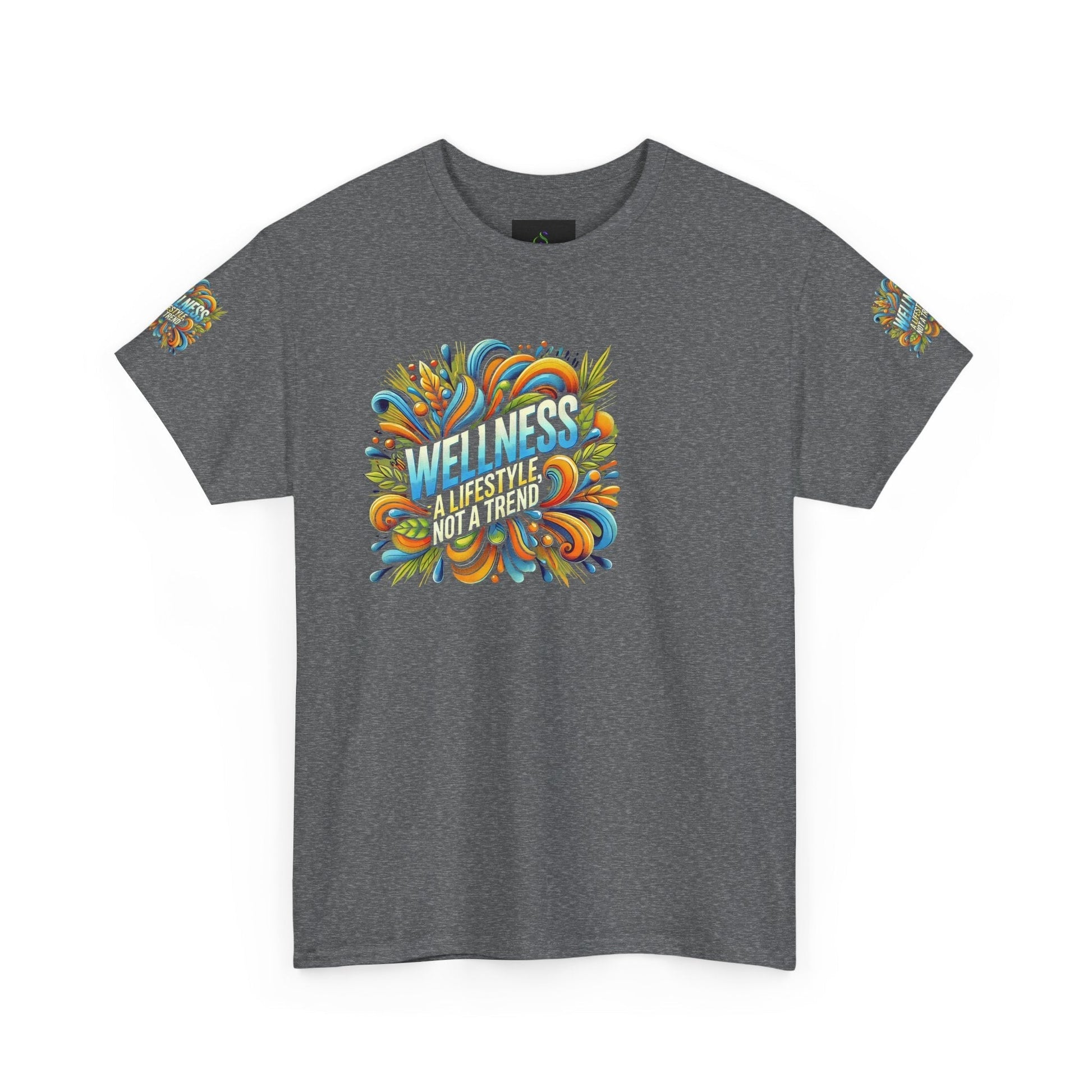 Unisex Heavy Cotton T-shirt - Wellness Is A Lifestyle Not A Trend