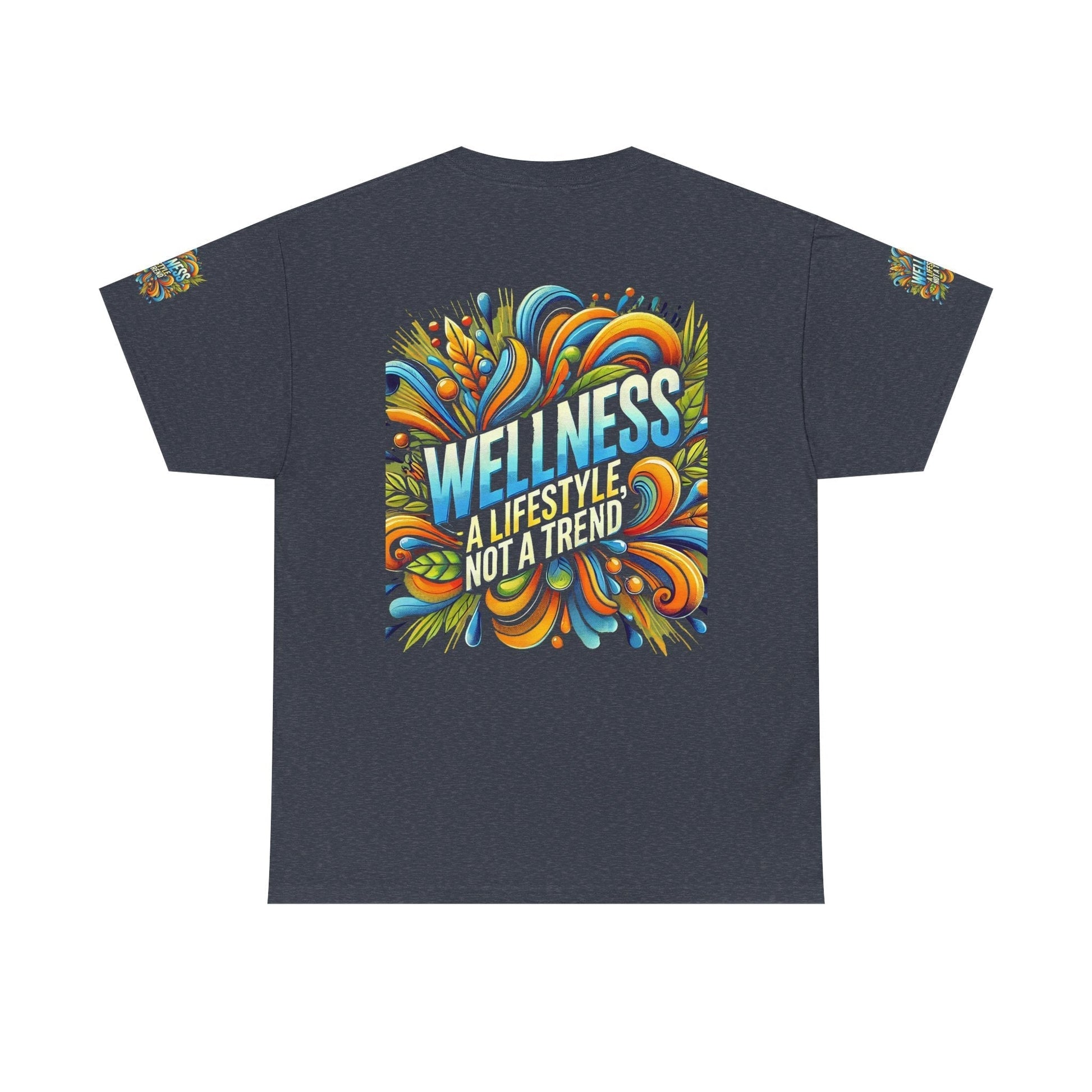 Unisex Heavy Cotton T-shirt - Wellness Is A Lifestyle Not A Trend