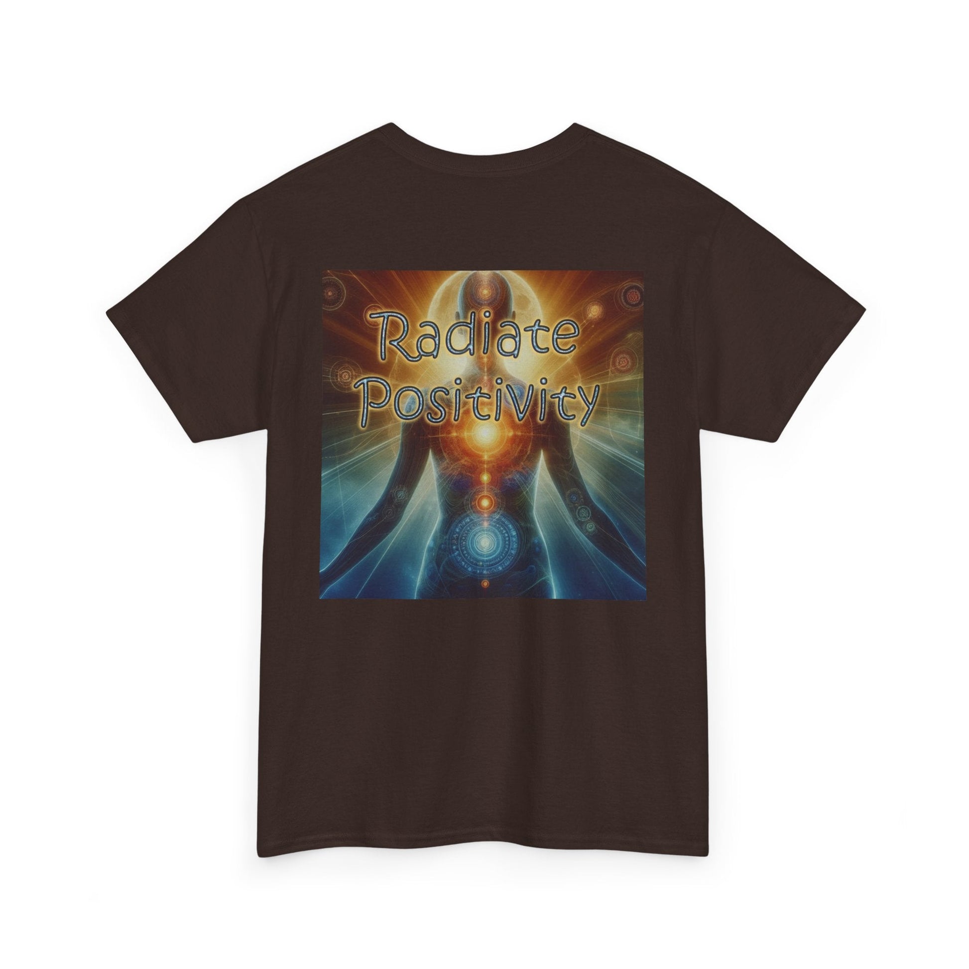Unisex Heavy Cotton T-shirt - Radiate Positivity Its Free