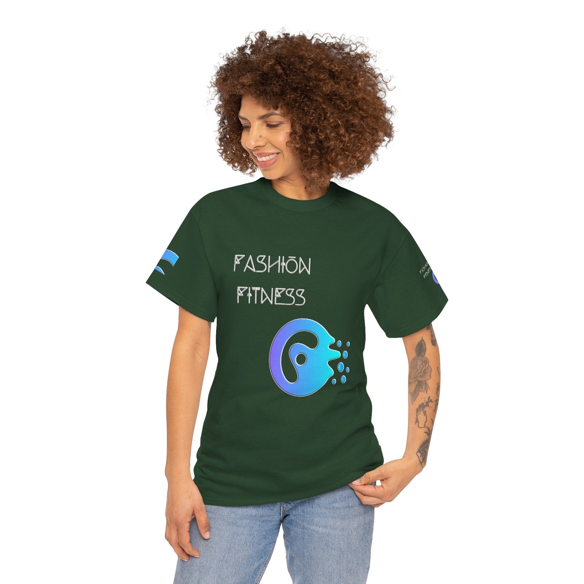 Unisex Heavy Cotton T-shirt  - Fashion Fitness Built for Everyday