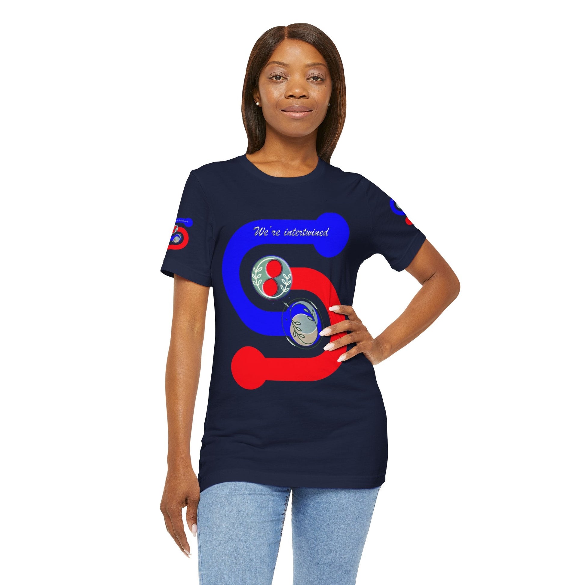Unisex Jersey Short Sleeve T-shirt - We're Interconnected