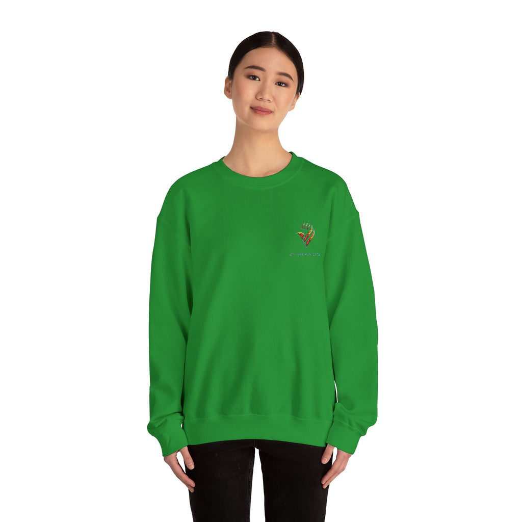 Unisex Heavy Blend™ Crewneck Sweatshirt - On Fire For Life