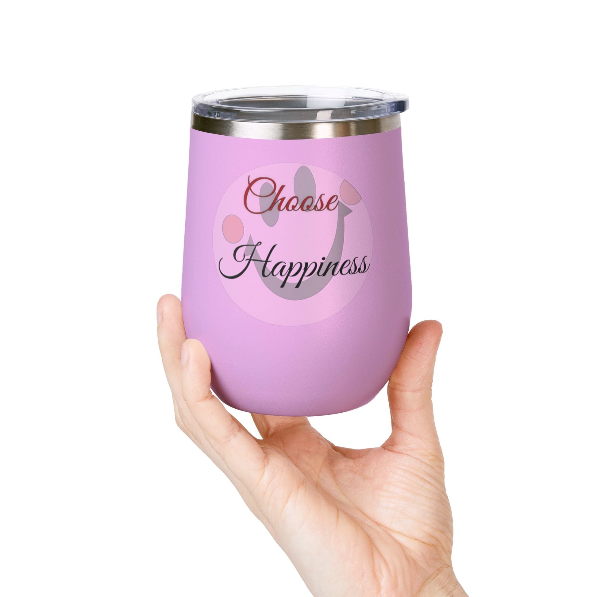 Wine Tumbler 12oz - Stylish & Insulated Motivational Drinkware