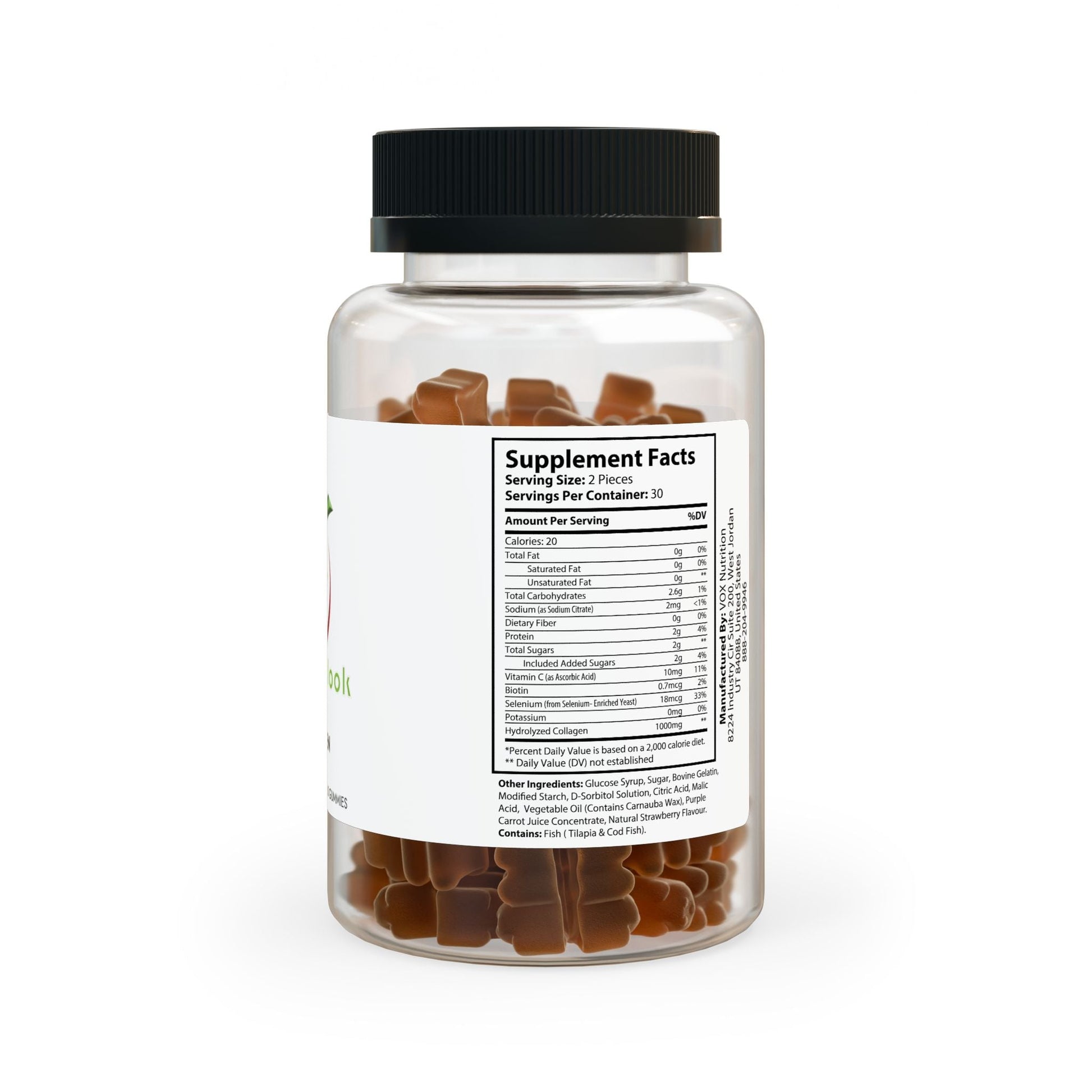 Collagen Gummies for Optimal Skin Hydration & Health