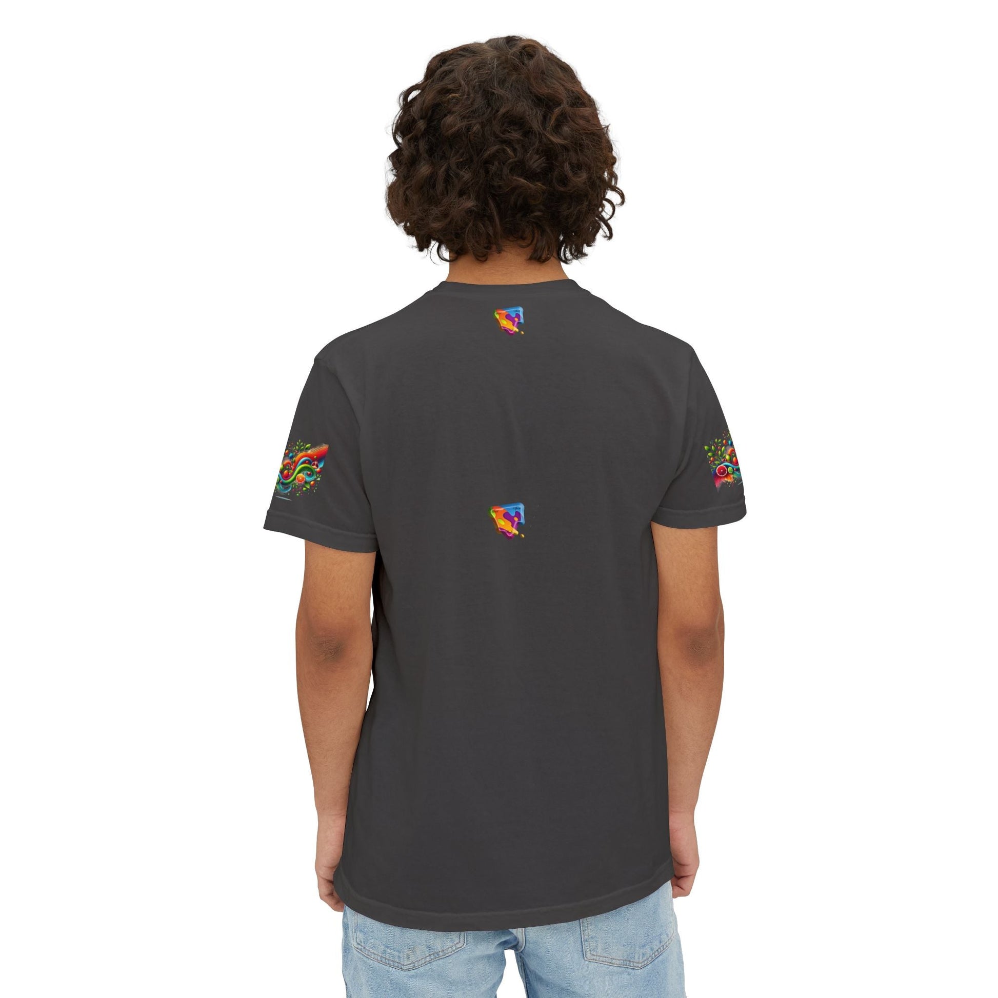 Unisex Garment-Dyed Pocket T-shirt -  Beauty - In Simple Design