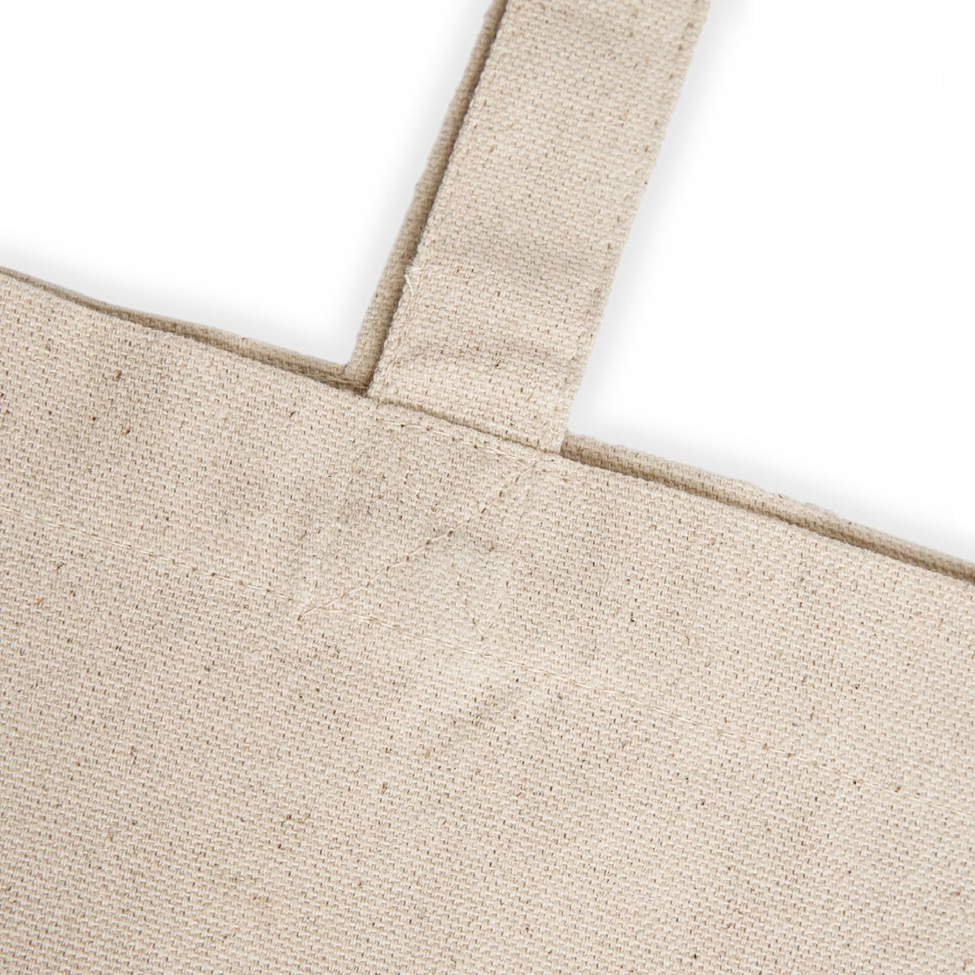 Mindful Canvas Shopping Tote Clear Space Clear Mind