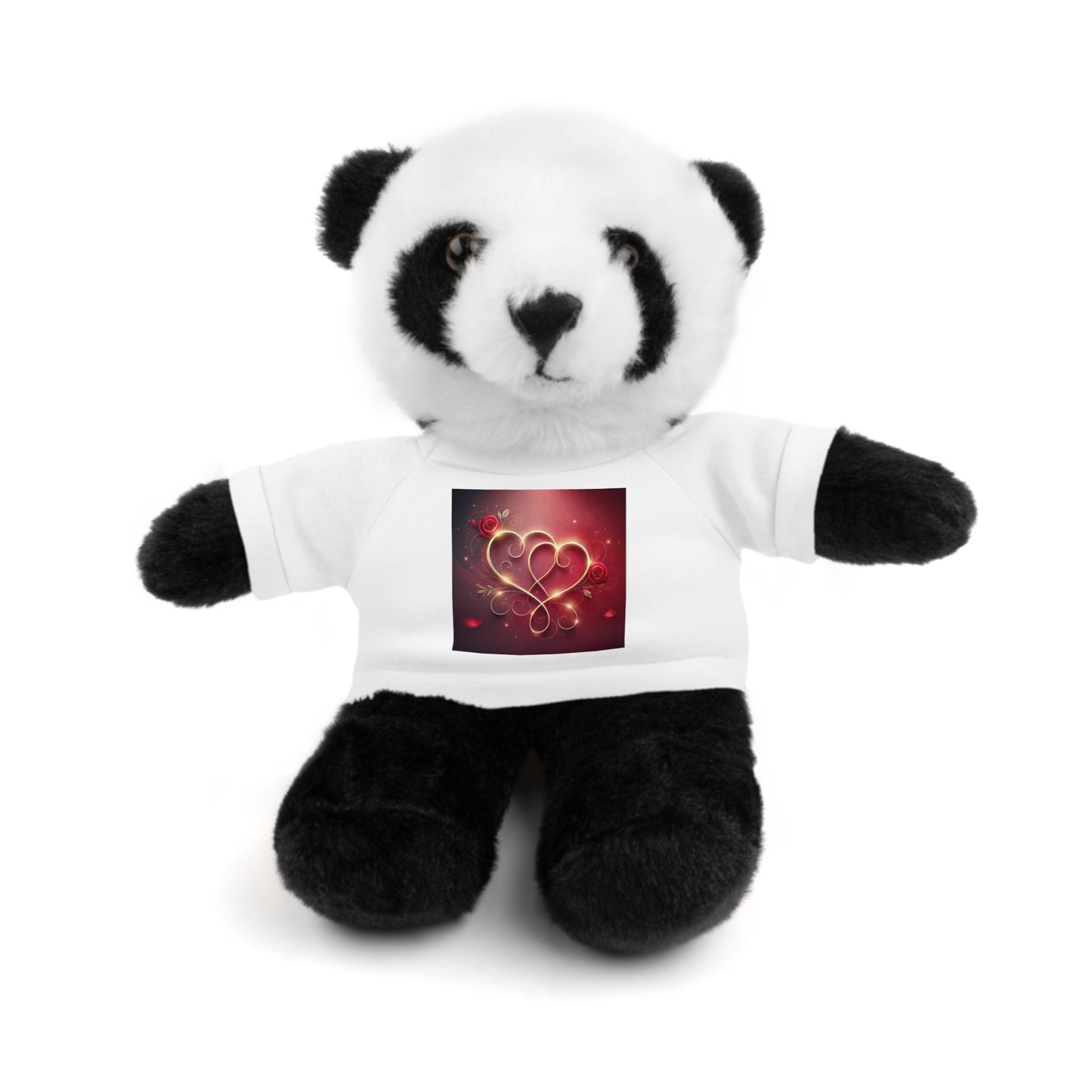 Stuffed Animals with Tee Valentine Day