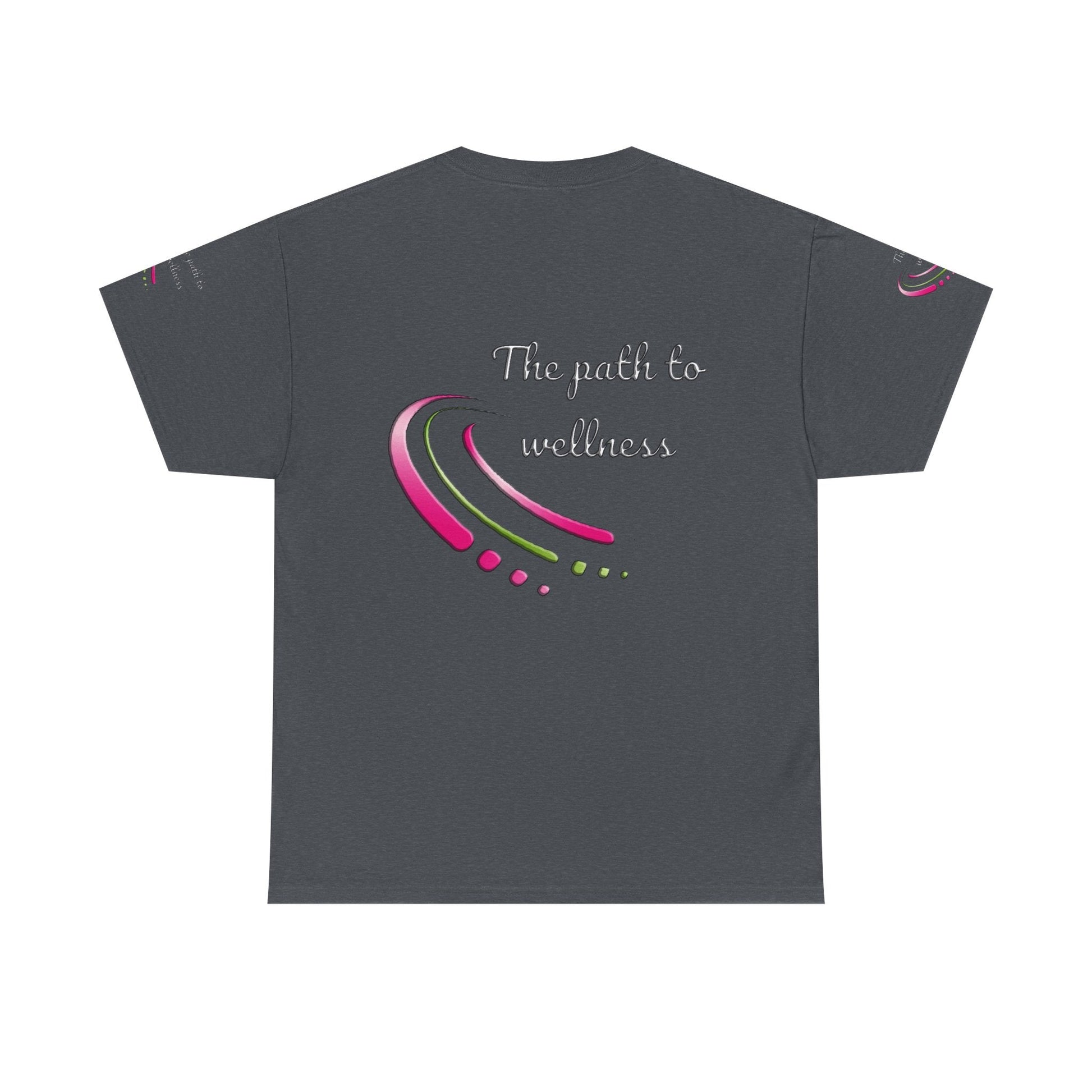 Unisex Welllness Heavy Cotton T-shirt - The Path To Wellness  Everyday