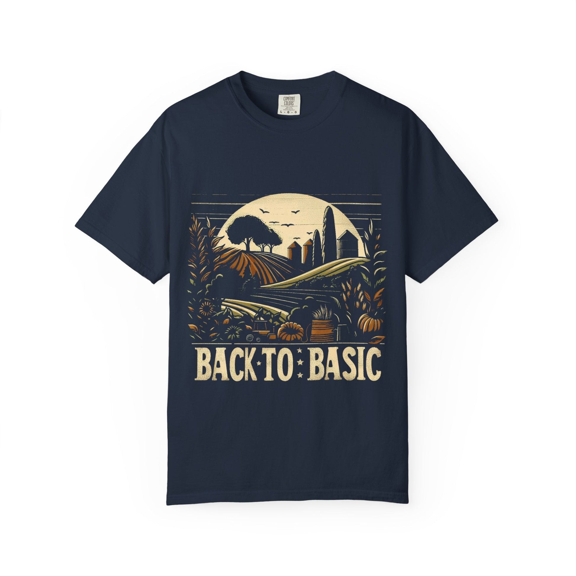 Unisex Garment-Dyed T-shirt - Back To Basic Ethically Made for Comfort
