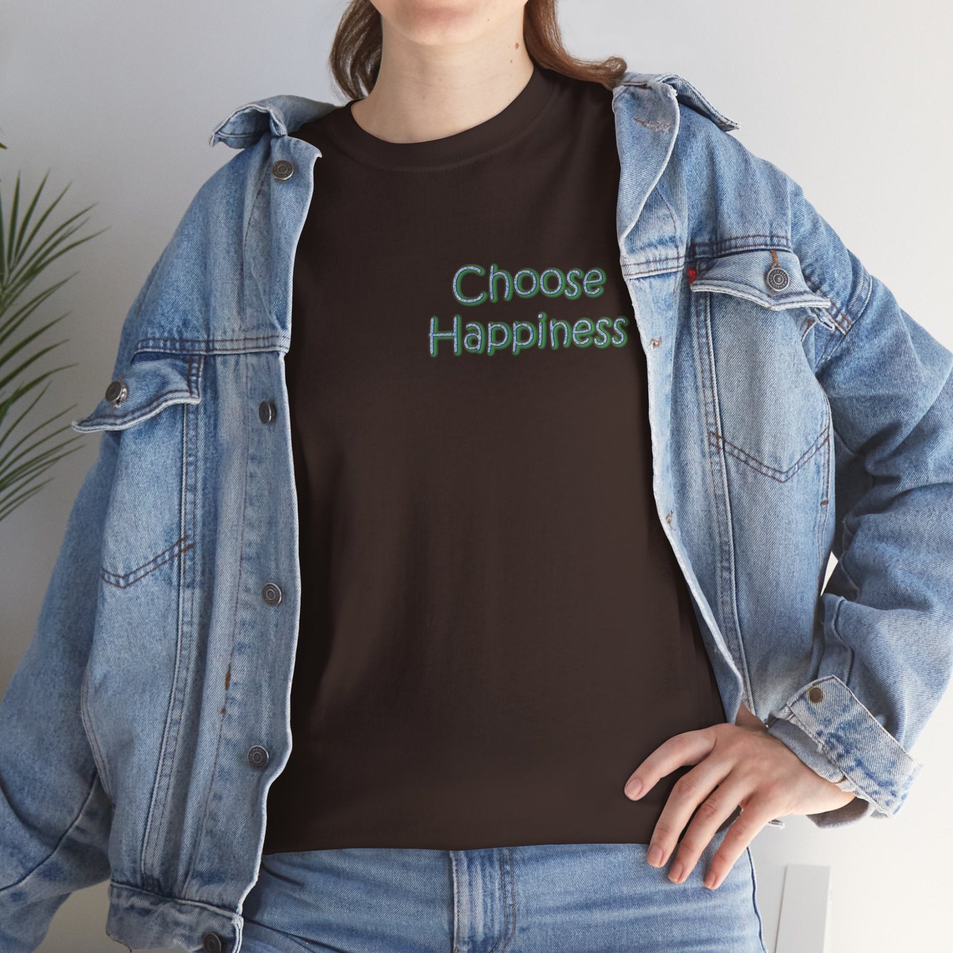 Unisex Heavy Cotton T-shirt - Radiate Positivity Its Free