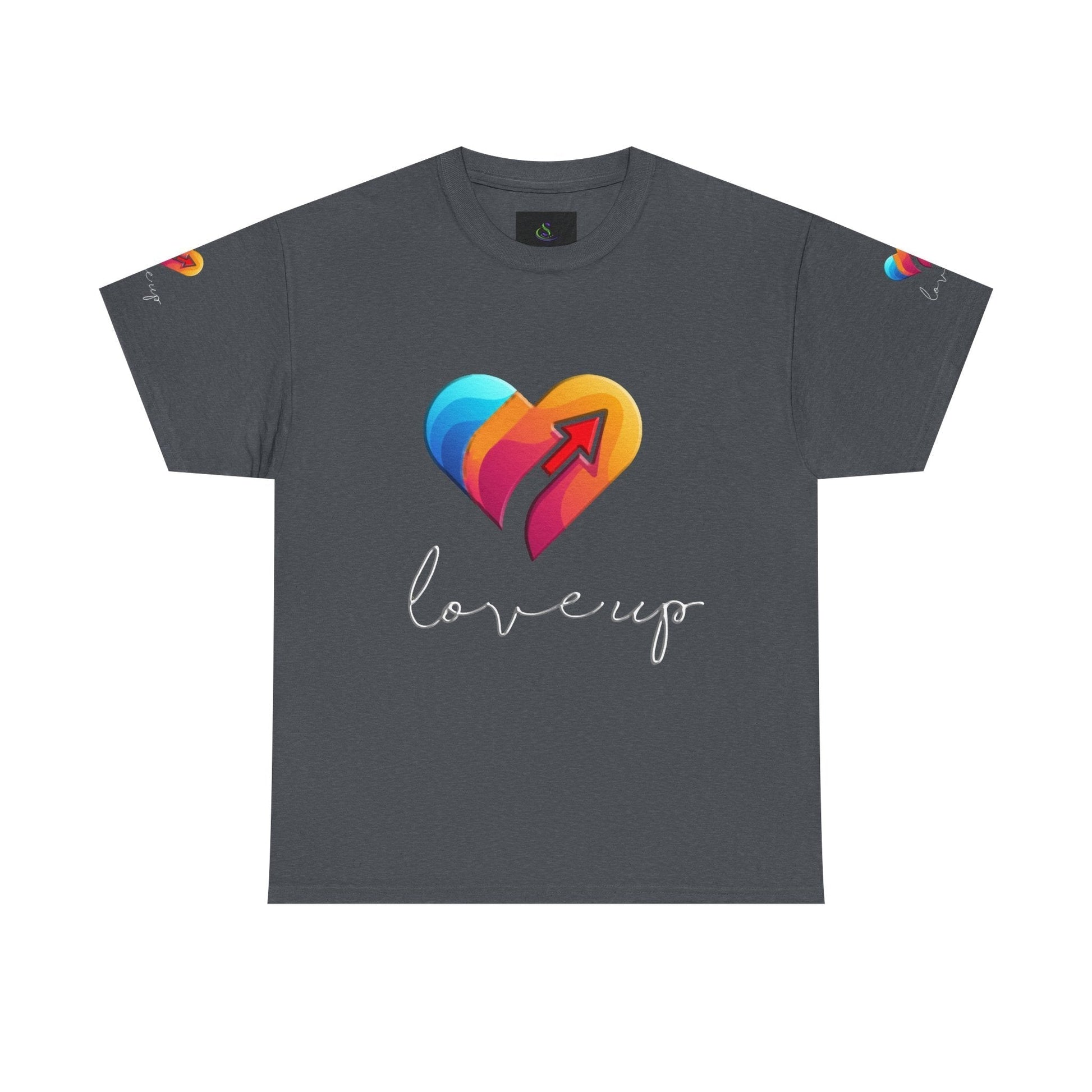 Unisex Heavy Cotton T-shirt - Love's Up Premium Comfort & Timeless Style