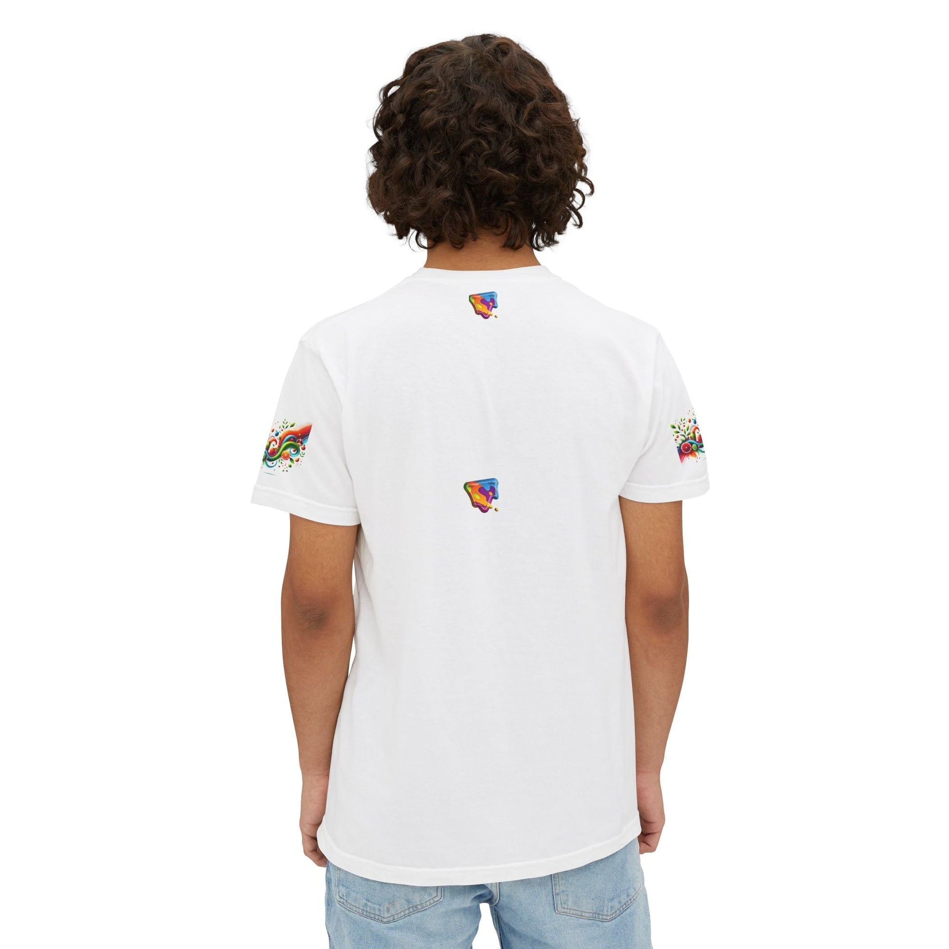 Unisex Garment-Dyed Pocket t-shirt -  Beauty - In Simple Design