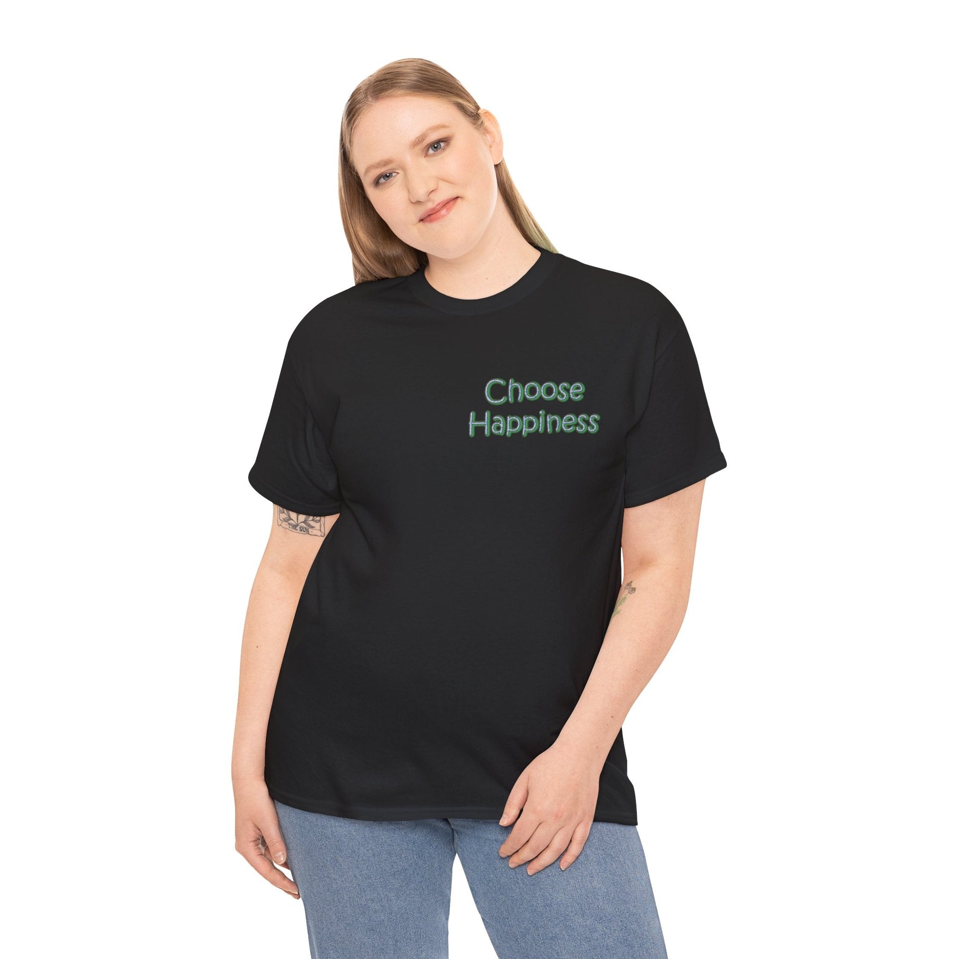 Unisex Heavy Cotton T-shirt - Radiate Positivity Its Free