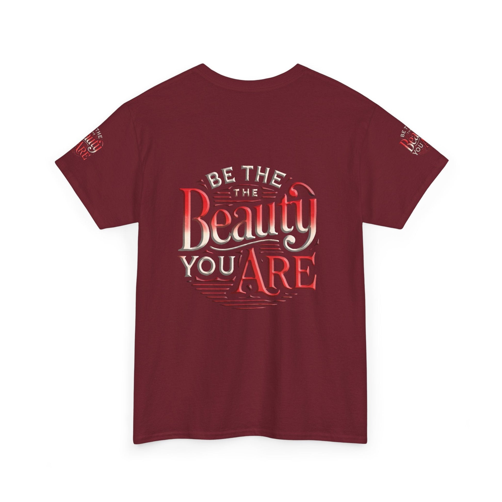 Unisex Heavy Cotton T-shirt - Be the Beauty You Are  Classic & Comfy