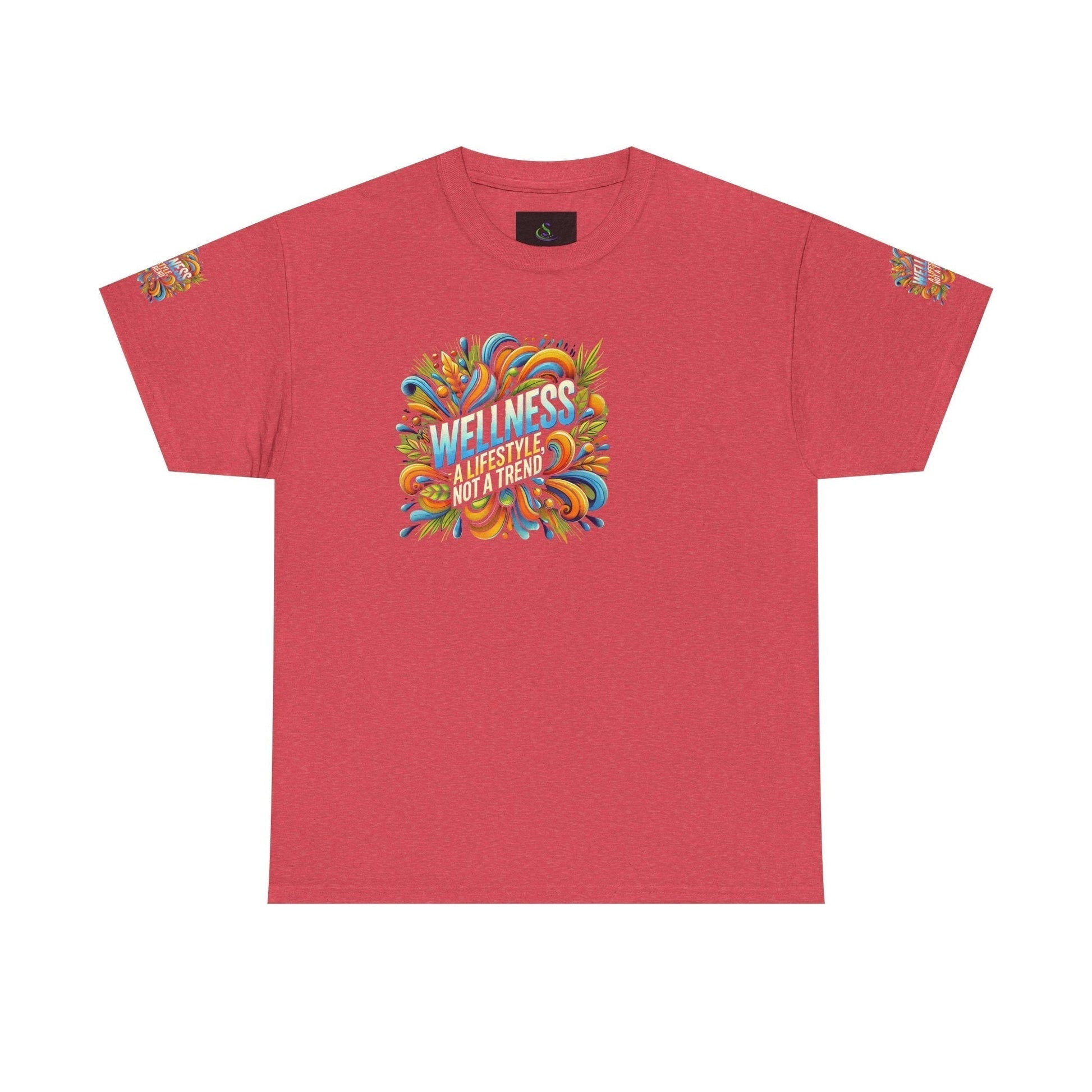 Unisex Heavy Cotton T-shirt - Wellness Is A Lifestyle Not A Trend