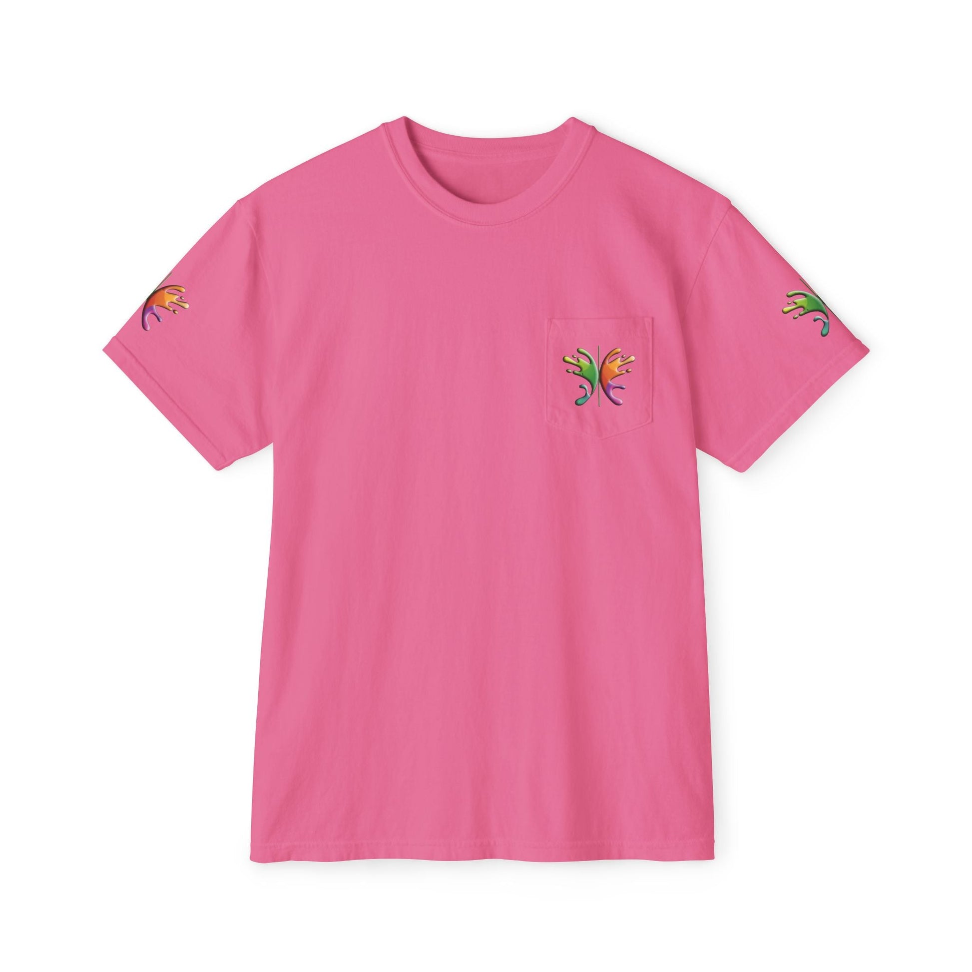 Unisex Garment-Dyed - Pocket T-Shirt Rebound Made for Everyday ComfortUnisex Garment-Dyed - Pocket T-Shirt Rebound Made for Everyday Comfort