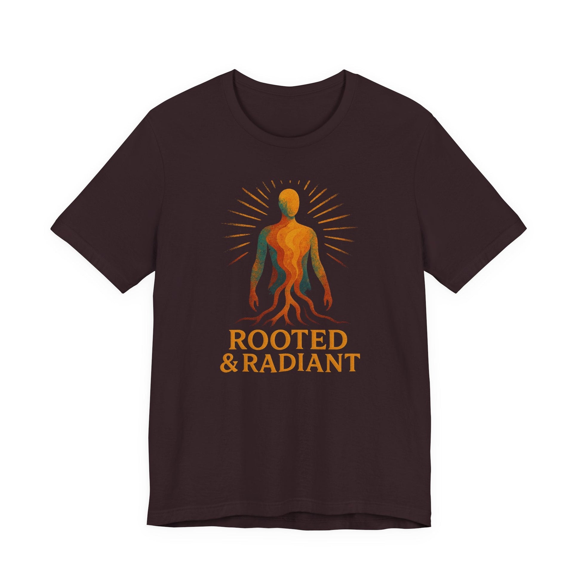 Rooted and Radiant T-shirt | Nature-Inspired Unisex Short Sleeve Tee