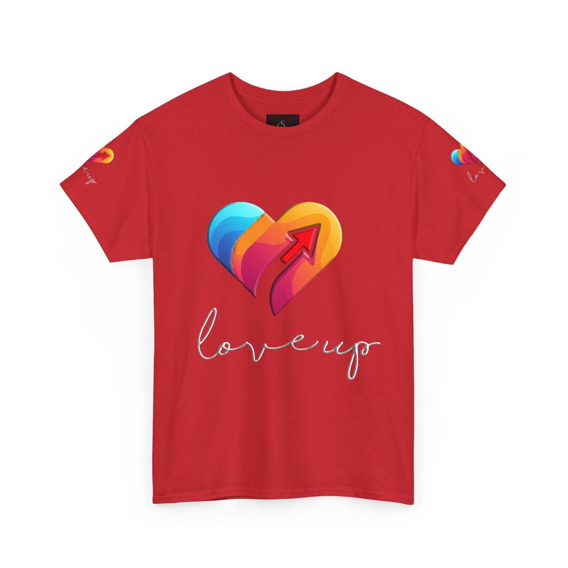 Unisex Heavy Cotton T-shirt - Love's Up Premium Comfort & Timeless Style