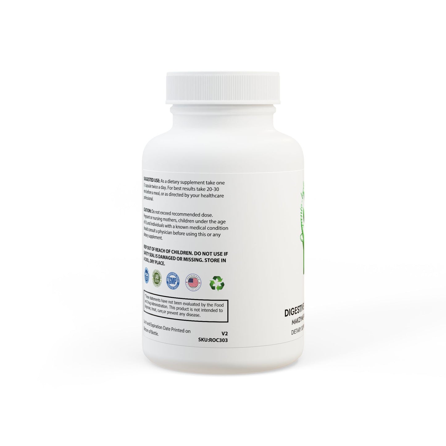 Digestive Enzyme Blend Supplement (60 Capsules)