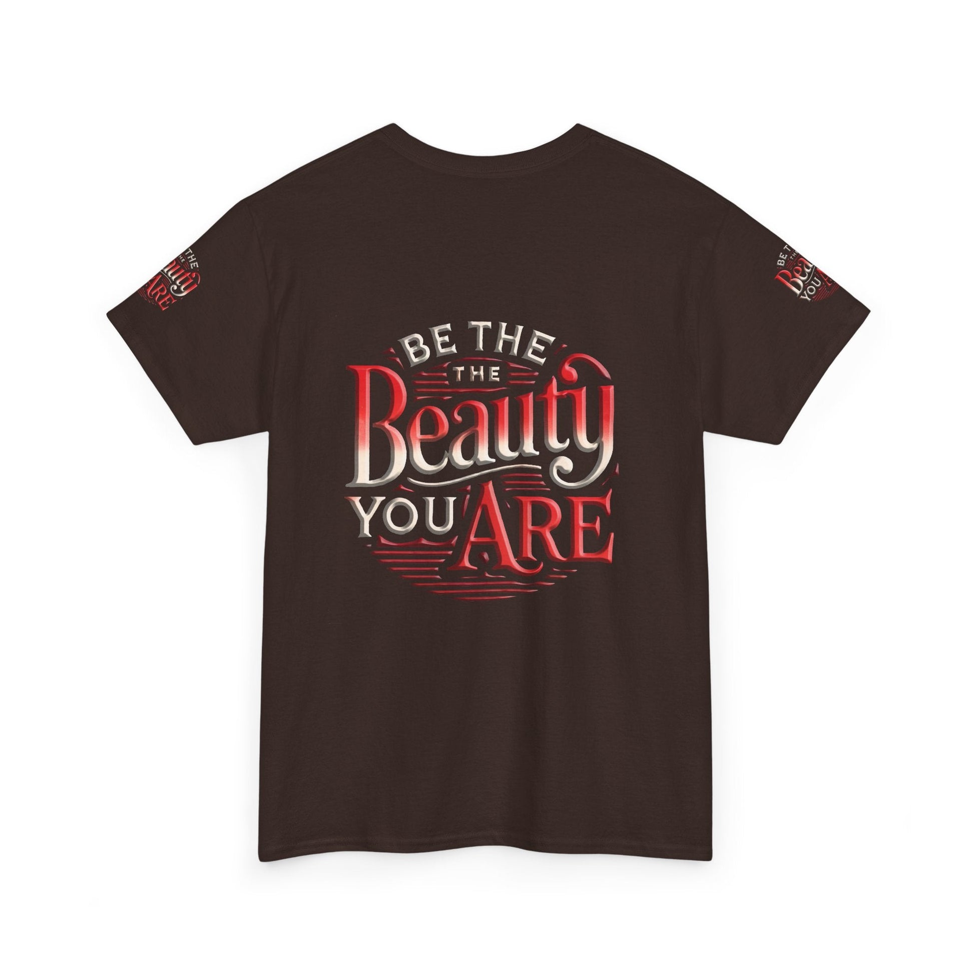 Unisex Heavy Cotton T-shirt - Be the Beauty You Are  Classic & Comfy
